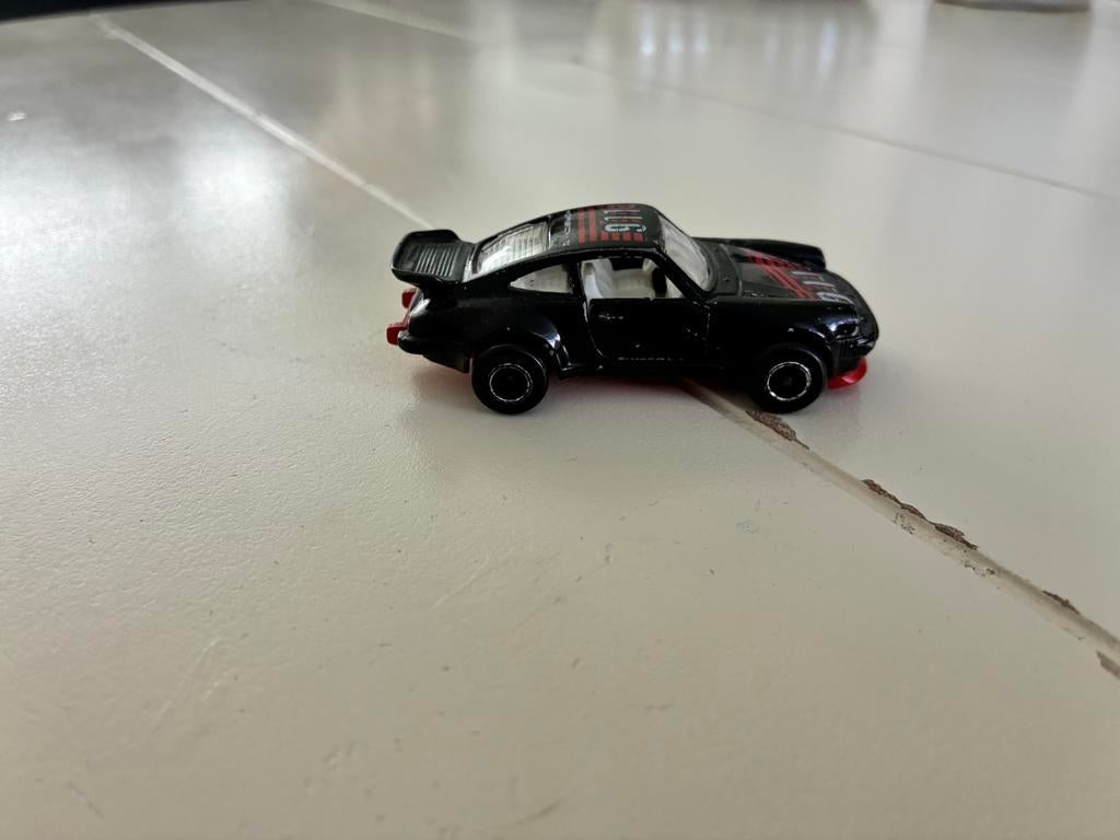 Majorette Porsche Turbo, Hobby en Vrije tijd, Modelauto's | Overige schalen, Ophalen of Verzenden, Zo goed als nieuw, Auto