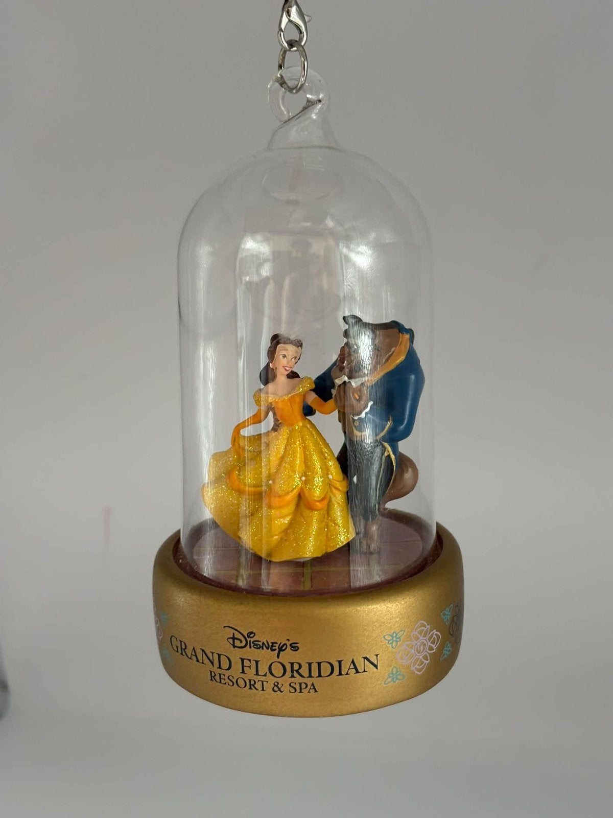 Disney parks resort belle en beest ornament, Ophalen of Verzenden, Zo goed als nieuw, Beeldje of Figuurtje