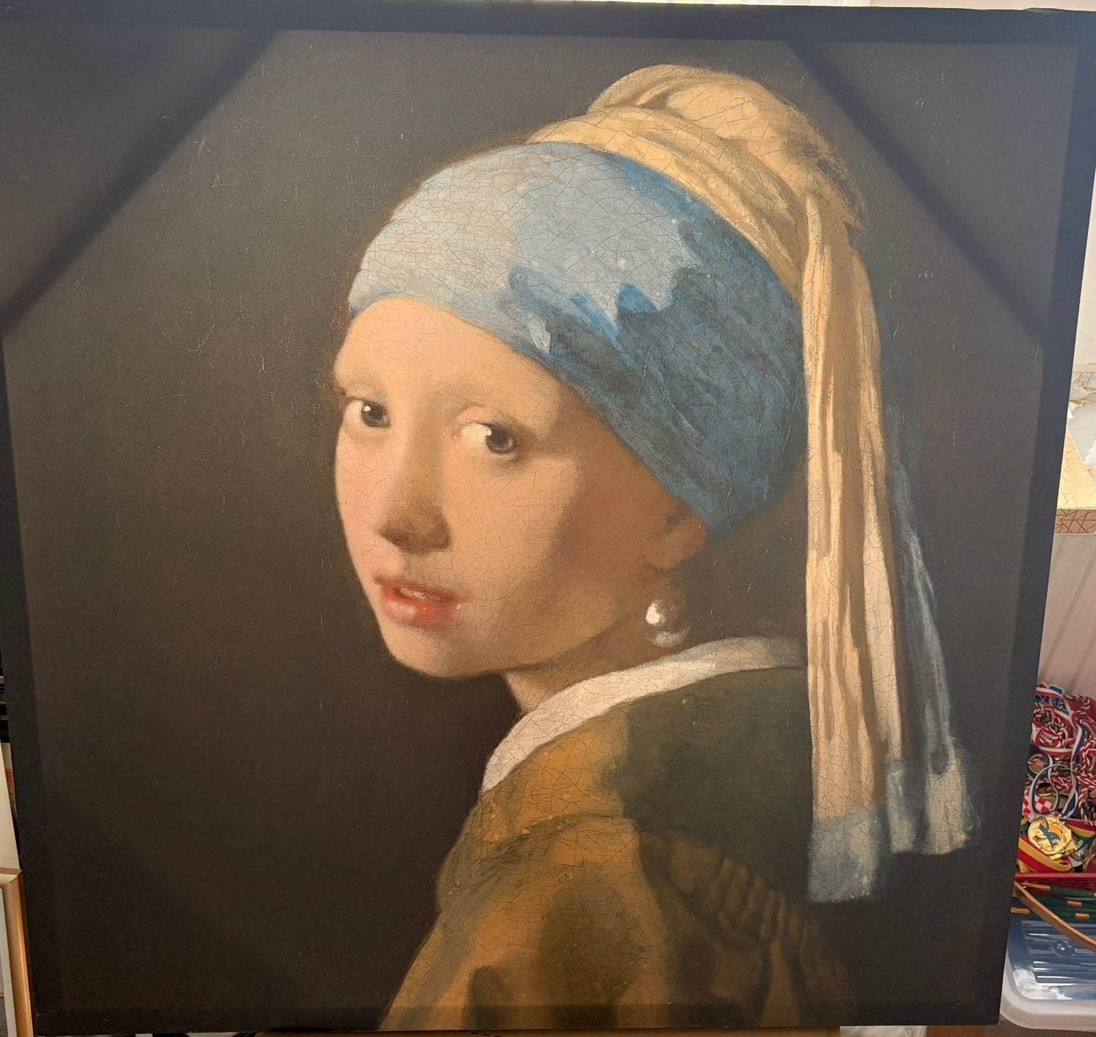 Groot schilderij, Antiek en Kunst, Ophalen
