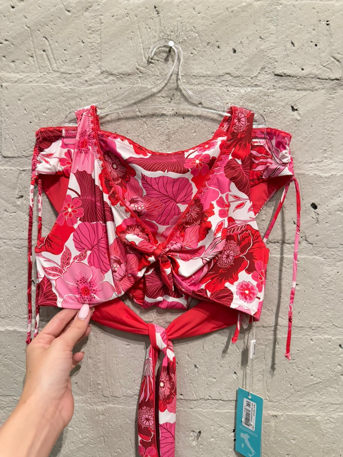 Vacanze Italiane bikini 40/ L slip 40 NIEUW!! Nu €45, Ophalen of Verzenden, Nieuw, Rood, Bikini