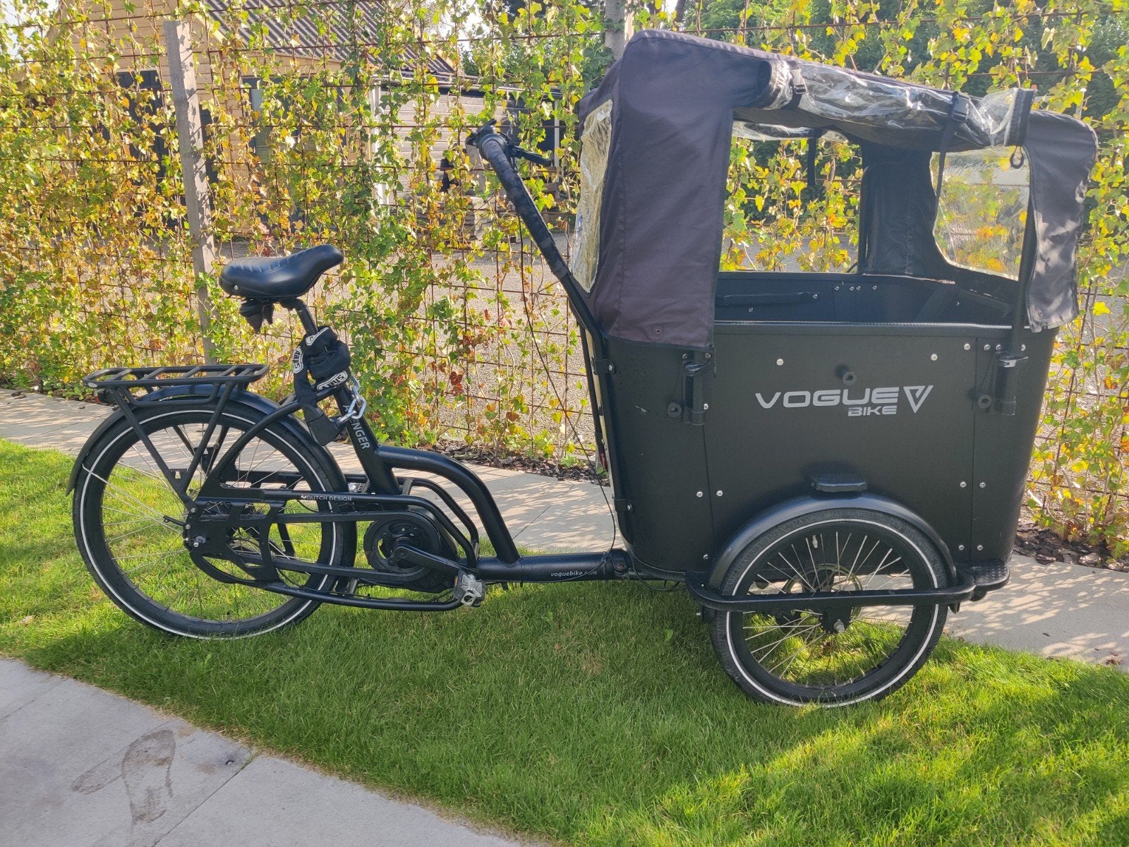 Vogue Avenger elektrische bakfiets 3-wieler | 2023 | 2.528 k, Fietsen en Brommers, Ophalen, 4 kinderen of meer, Gebruikt, Huif