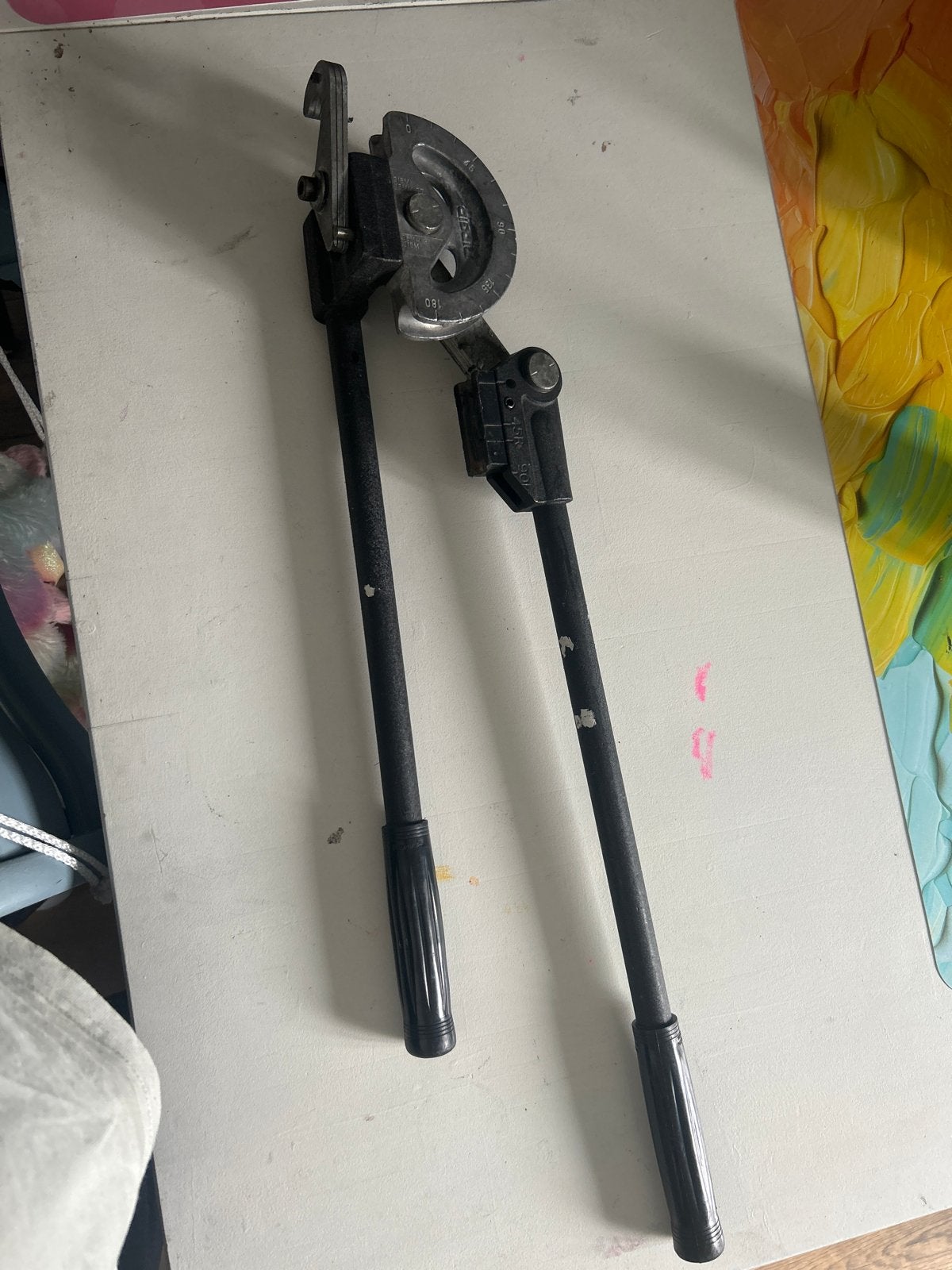 RIDGID 315M 15mm OD Pijpenbuiger, Ophalen of Verzenden, Gebruikt, Overige typen, Ridgid