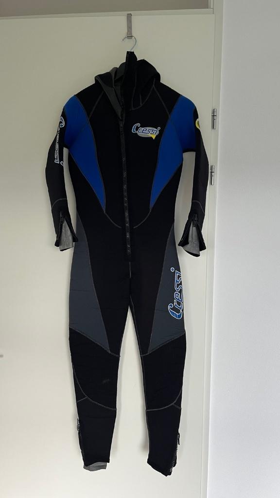 Cressi duikpak / wetsuit, Watersport en Boten, Duiken, Ophalen of Verzenden, Gebruikt, Duikpak