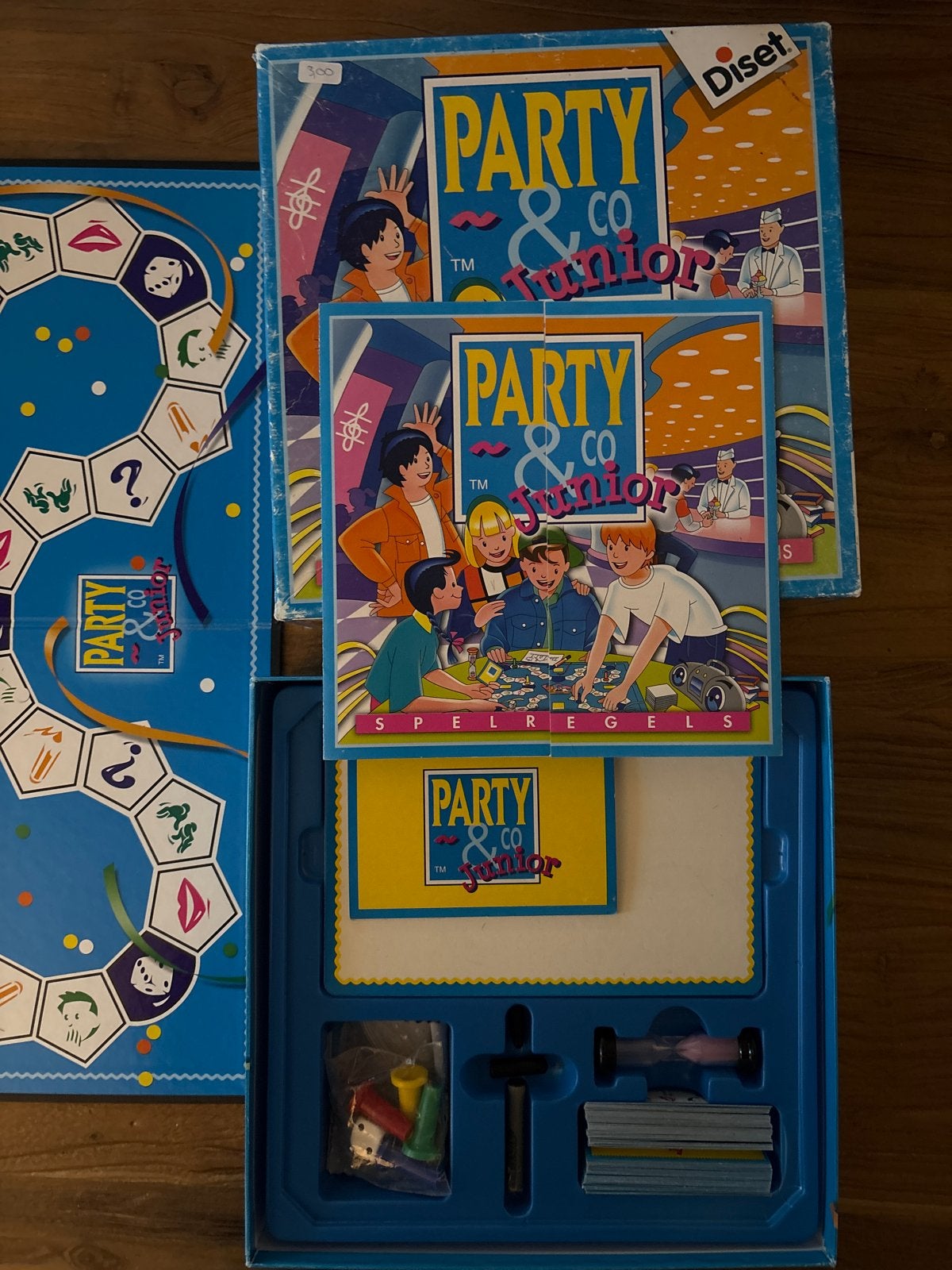 Party & Co Junior bordspel - Gebruikt, Drie of vier spelers, Ophalen, Gebruikt
