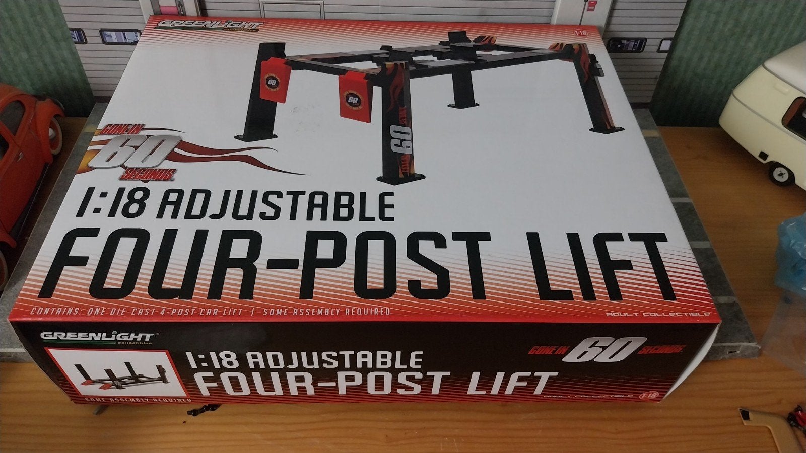 vierkolomsbrug 1:18 greenlight nieuw, Hobby en Vrije tijd, Ophalen of Verzenden, Nieuw, Overige merken