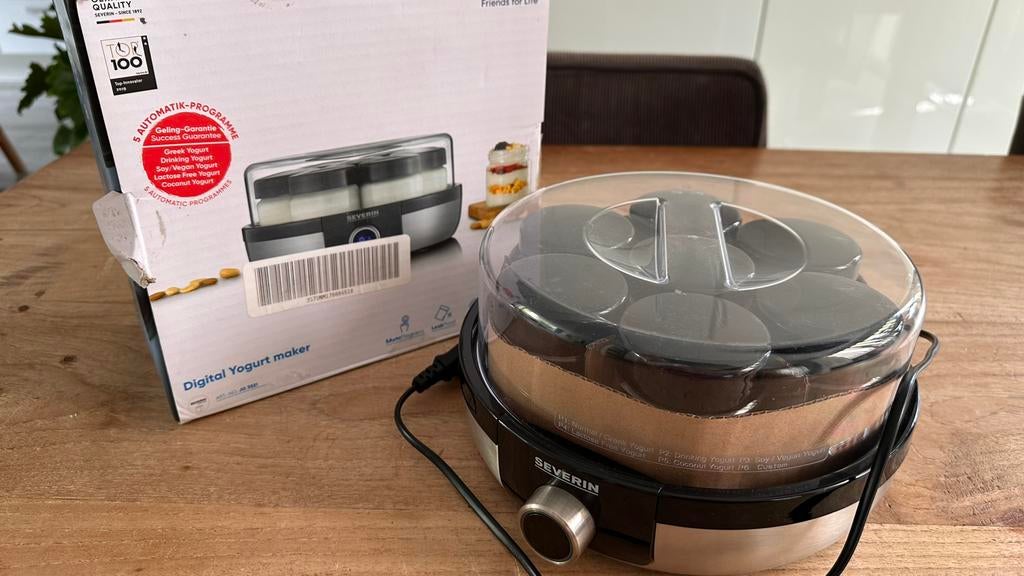 Severin JG 3521 digitale yoghurtmaker, Ophalen of Verzenden, Zo goed als nieuw