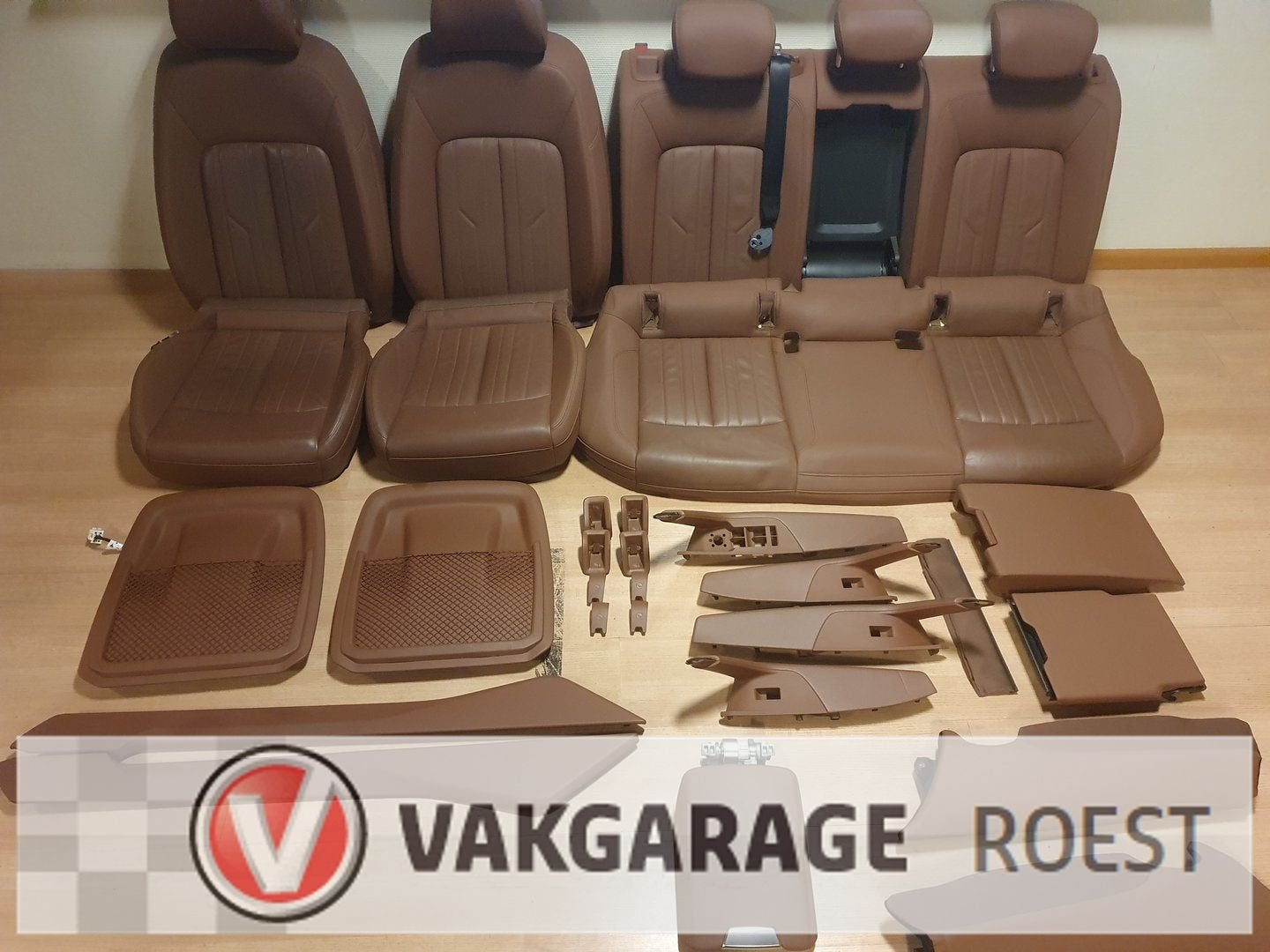 Lederen bekleding Audi A6 C8 Avant 2020, Auto-onderdelen, Interieur en Bekleding, Gebruikt, -, -, -