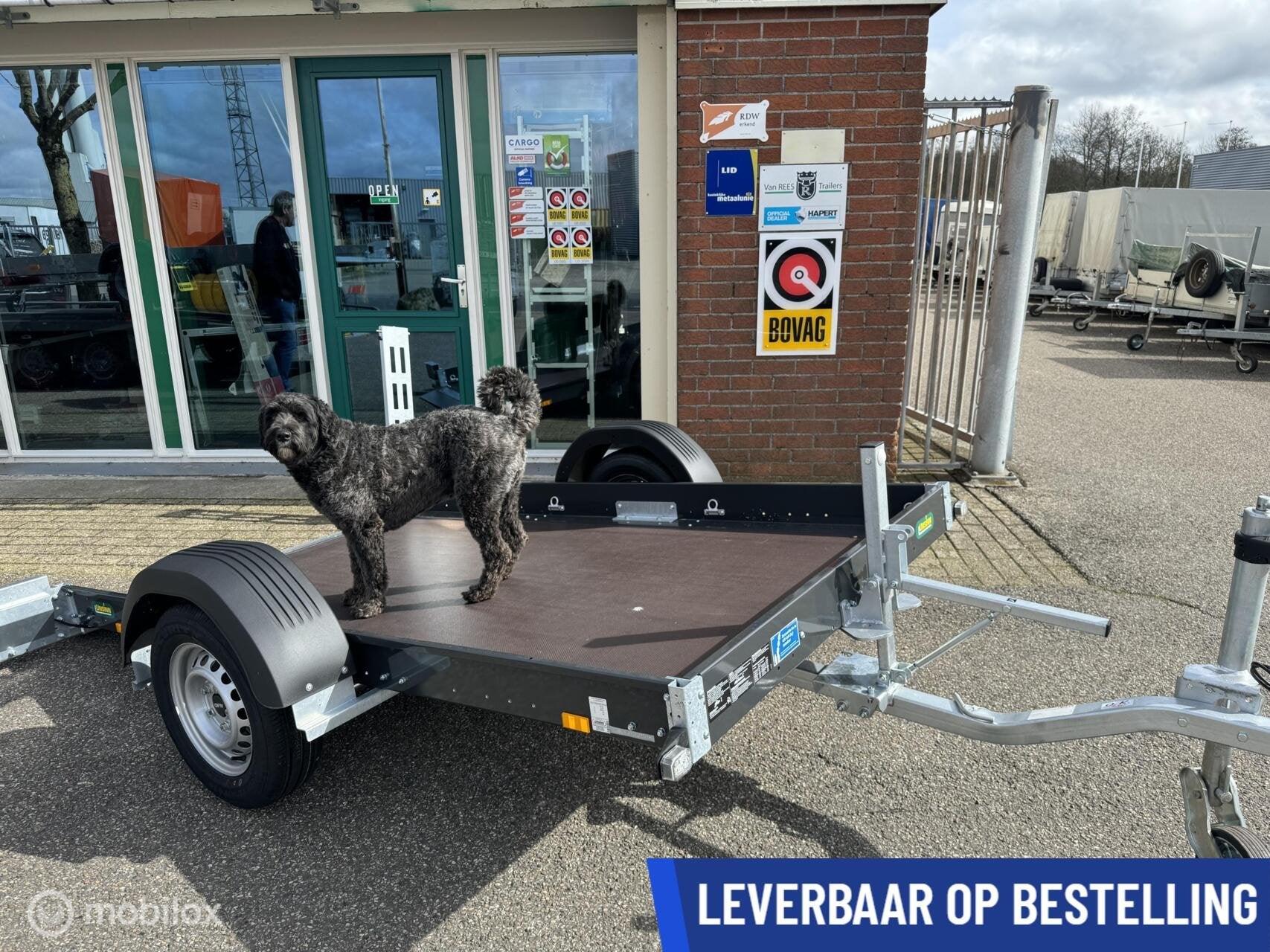 Kantelbare transporter 260x150 750kg NIEUW motortrailer, Nieuw