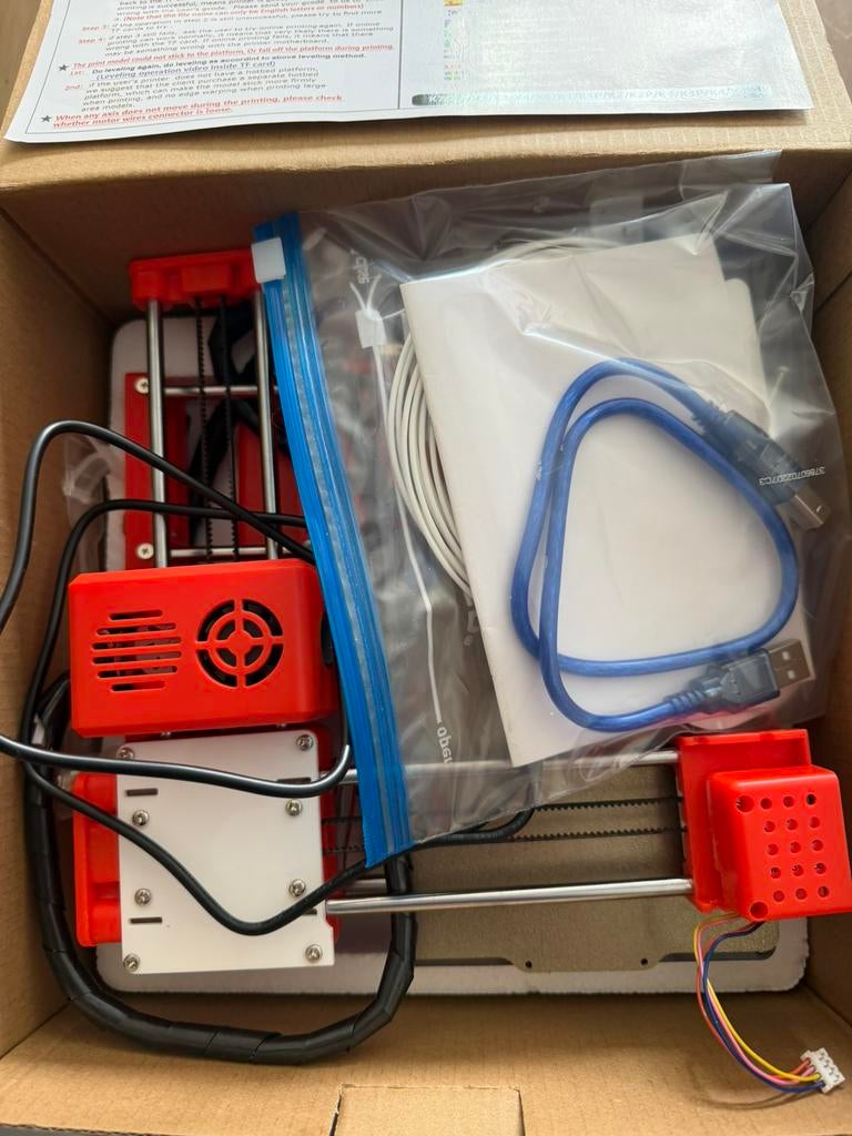 Nette Easythreed X1 3d printer, 4 maanden oud., Computers en Software, 3D Printers, Ophalen of Verzenden, Zo goed als nieuw