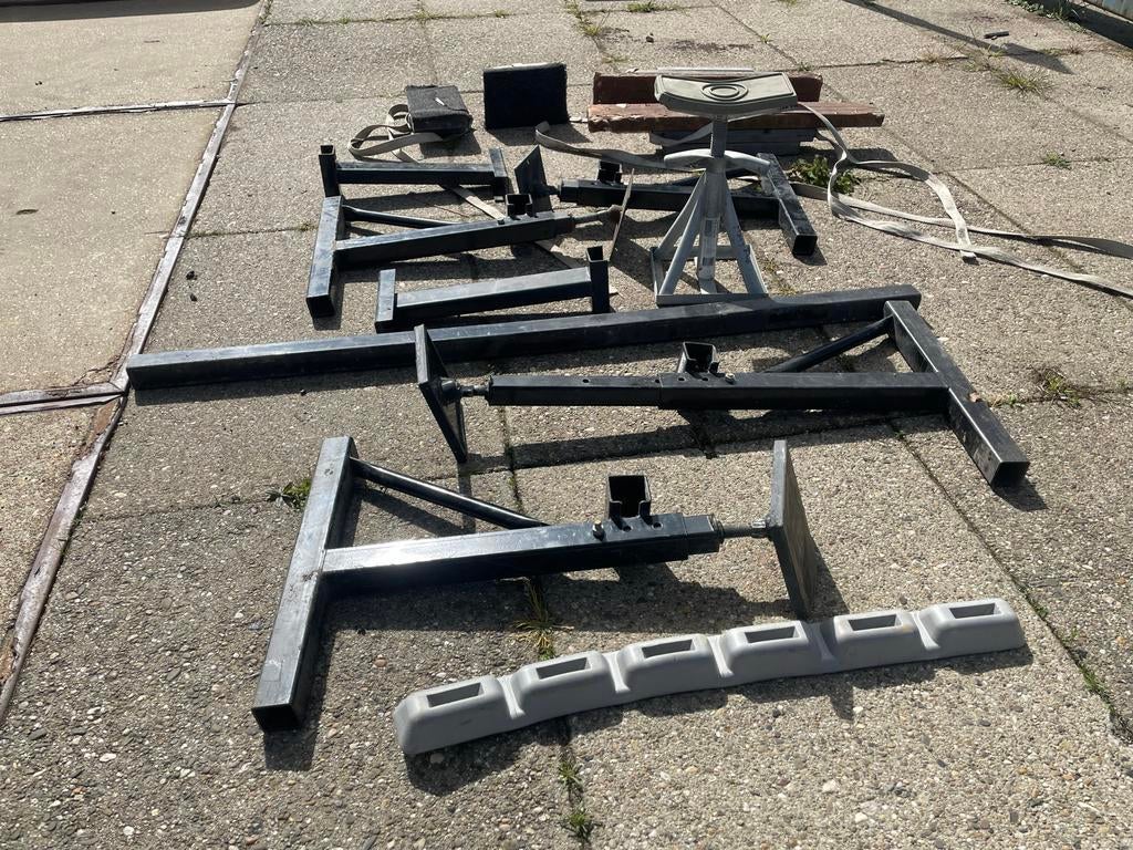 TYRESÖBOCKEN Zweedse bootbocken set 6 ton compleet, Watersport en Boten, Ophalen of Verzenden, Gebruikt, Overige typen