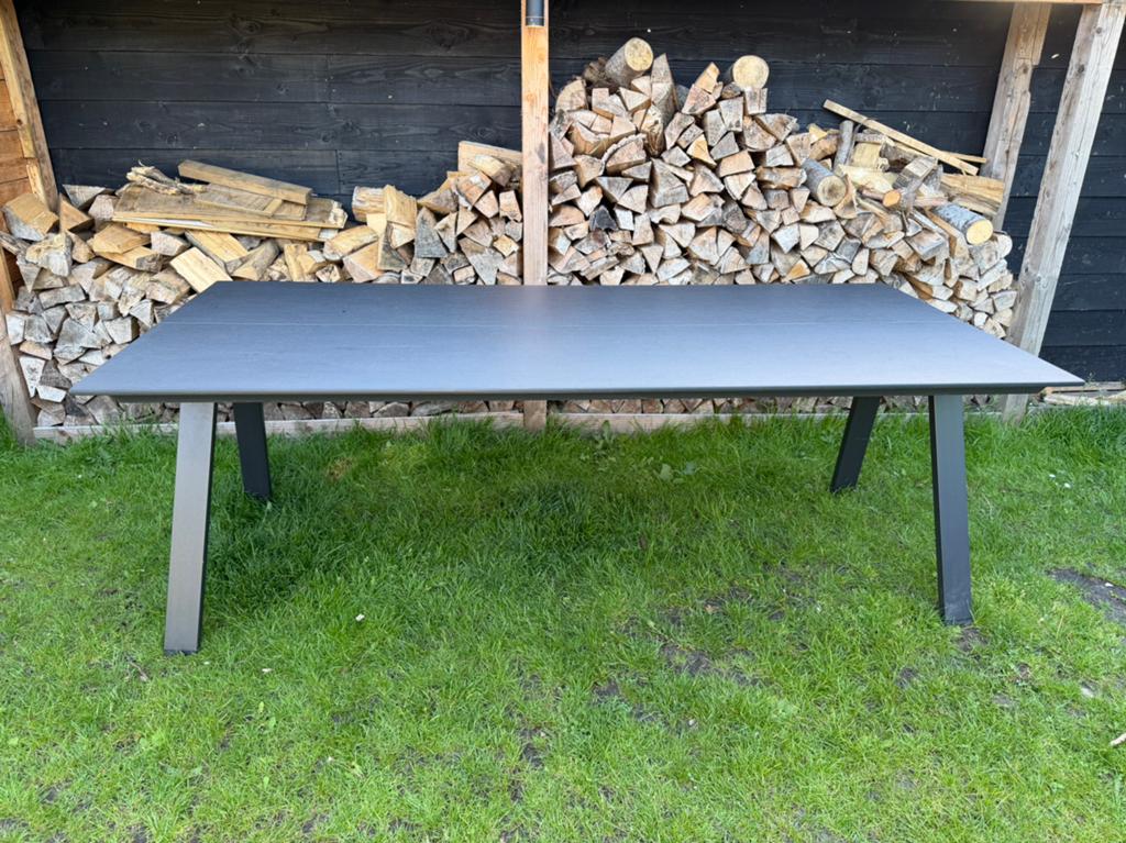 Garden Impressions Nevada tuintafel 240x100, Ophalen, Zo goed als nieuw, Rechthoekig, Aluminium