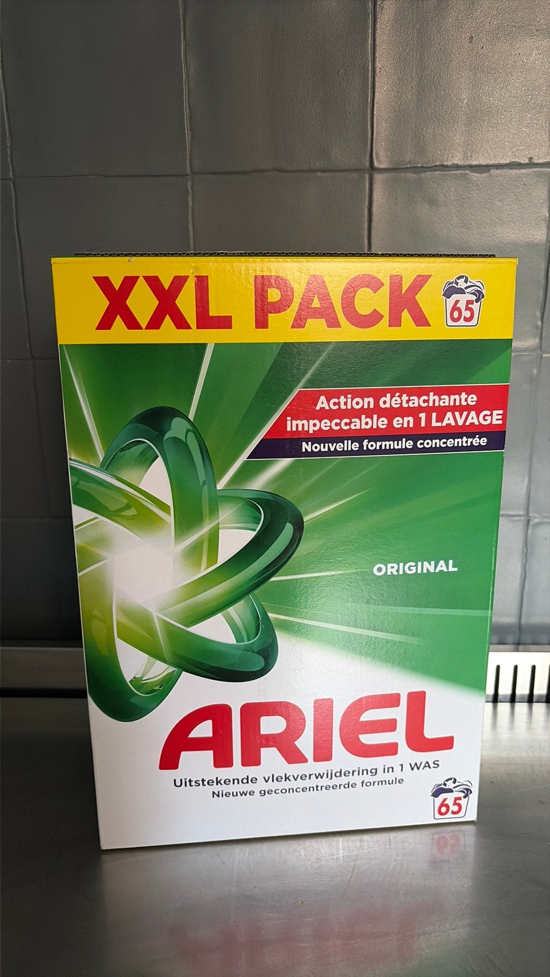 Nieuw XXL pak Ariel waspoeder 3250g, Ophalen of Verzenden, Overige typen