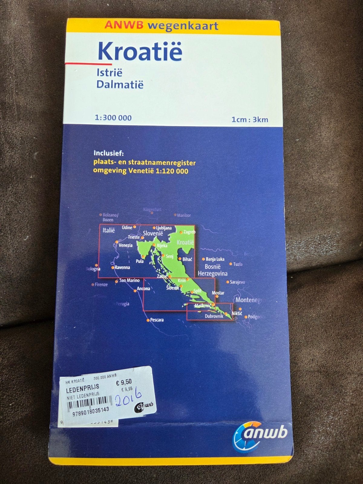 Diverse landkaarten: Slovenië, Turkije, Kroatië, Griekenland, Ophalen of Verzenden, Gelezen, 1800 tot 2000, Landkaart