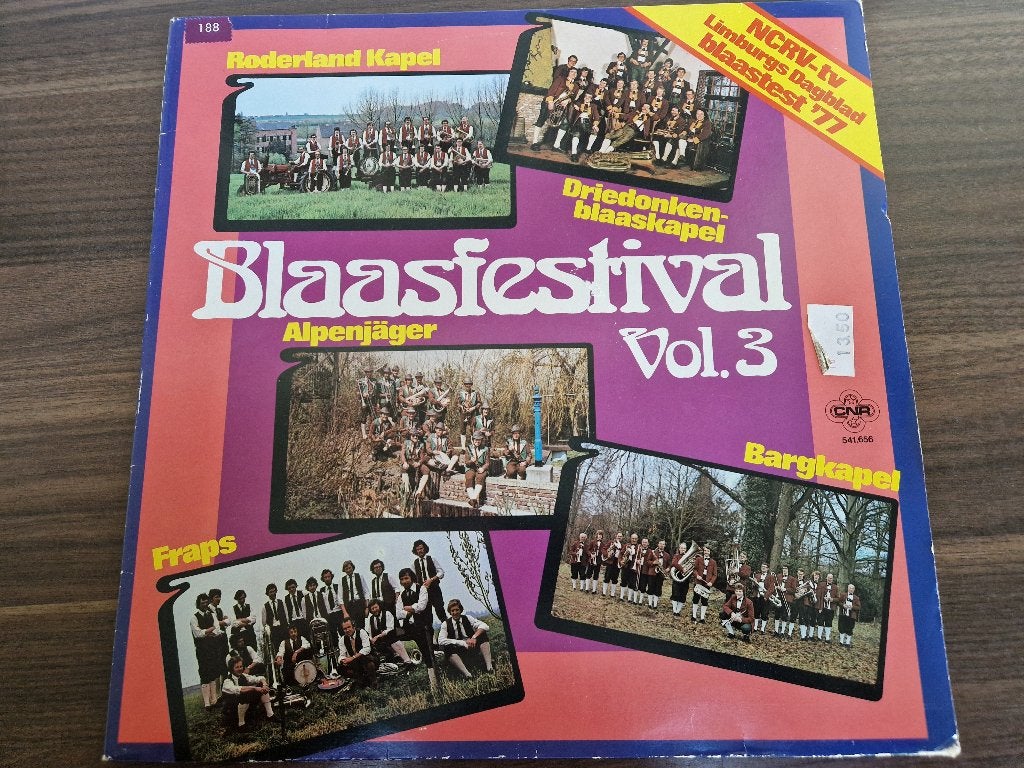 Blaasfestival Vol. 3, LP, Overige genres, Ophalen of Verzenden, Zo goed als nieuw