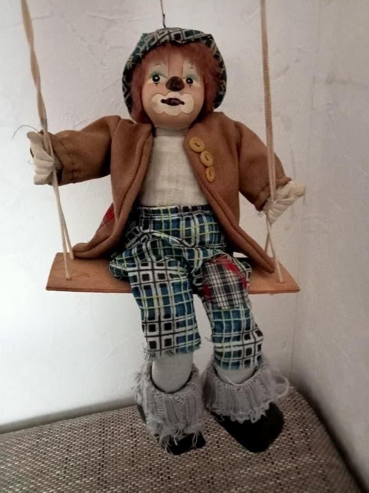 Vintage  clown, Ophalen of Verzenden, Gebruikt, Overige typen