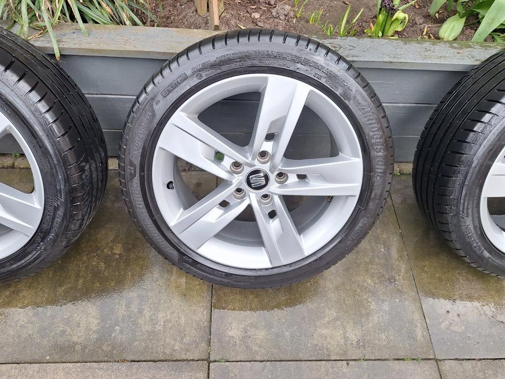 5x112 17 inch seat fr velgen, Velg(en), 17 inch, Ophalen of Verzenden, Zomerbanden