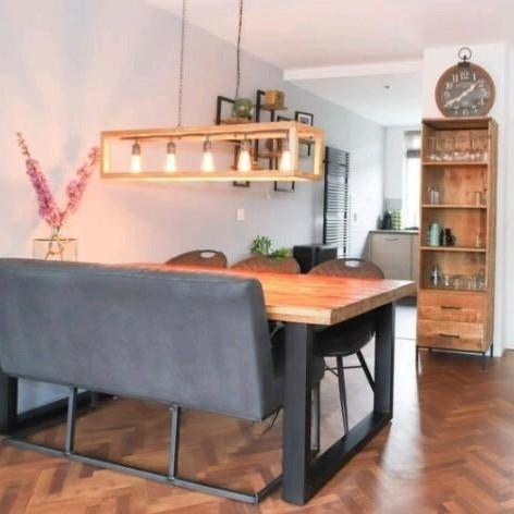 Hanglamp dimbaar, evt met 5 lampen, Ophalen, Minder dan 10 m², Laminaat