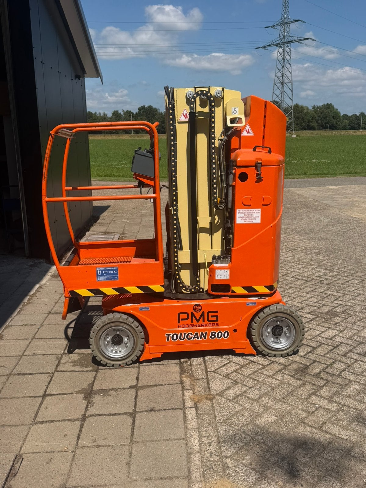 JLG Toucan 800 A Knikarmhoogwerker, Zakelijke goederen, Ophalen