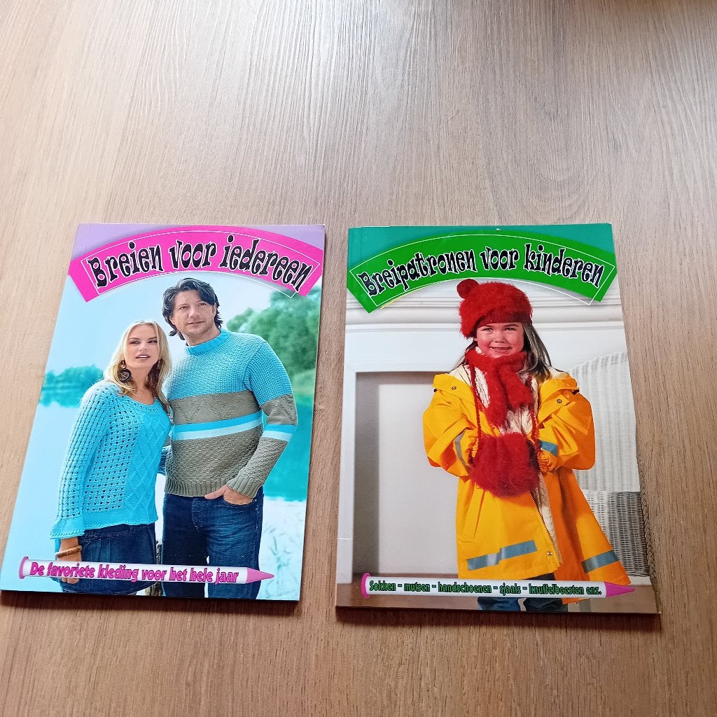 Brei oude patronen boekjes, Ophalen of Verzenden, Gebruikt, Breien, Patroon of Boek
