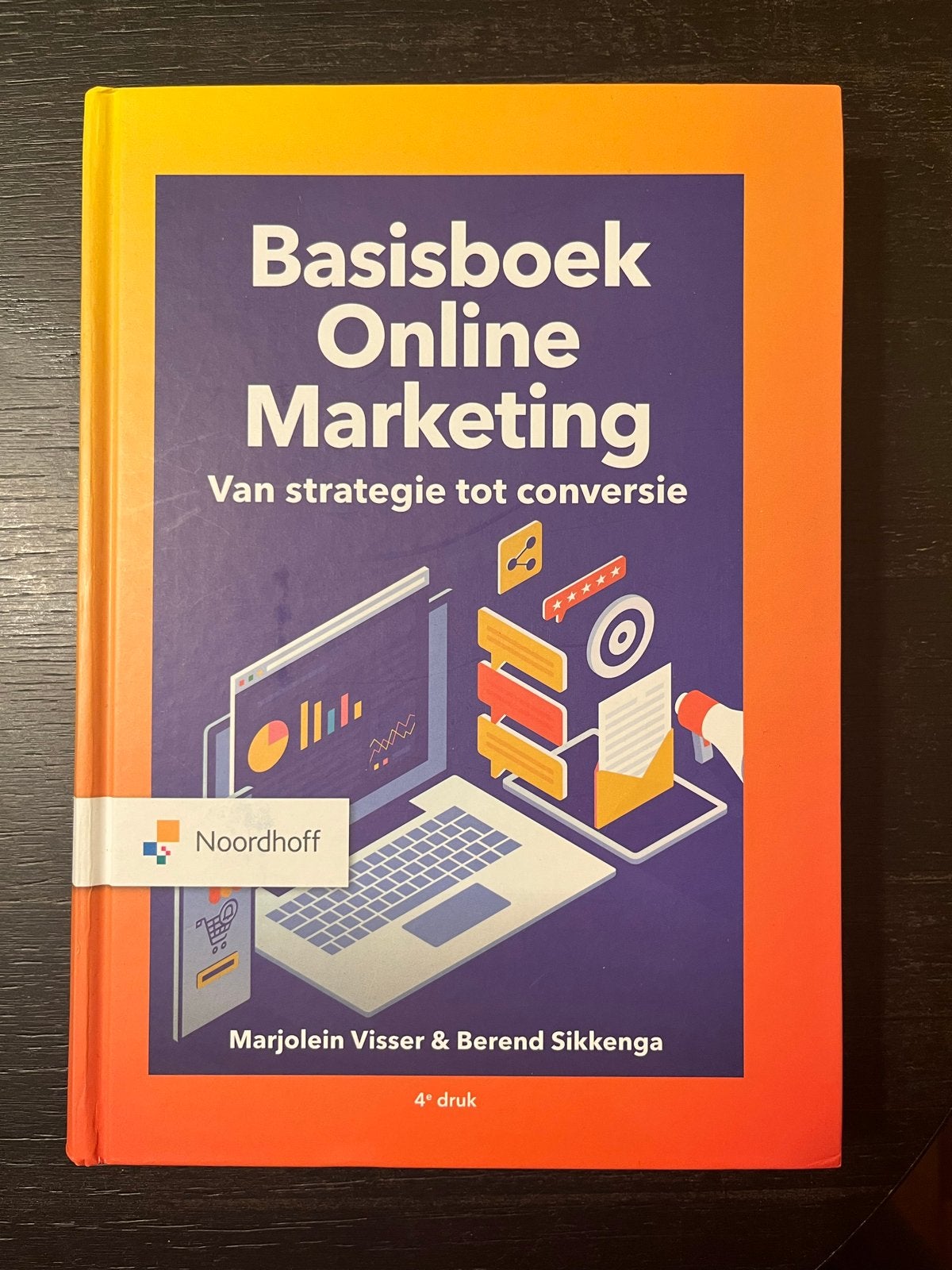Basisboek Online Marketing - 4e druk - Zo goed als nieuw, Boeken, Ophalen of Verzenden, Gamma, Zo goed als nieuw, HBO