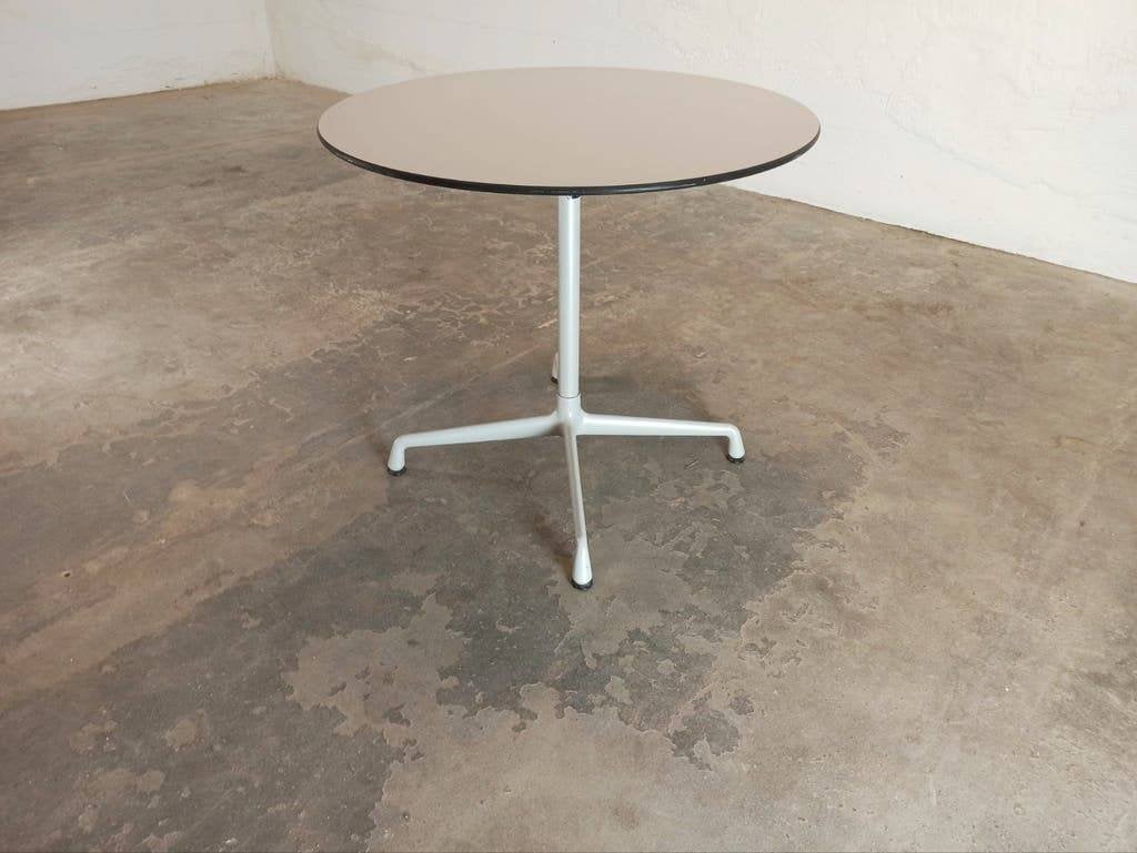 Vintage Vitra Eames Contract tafel eettafel, rond, Ø 80 cm, Ophalen, Tweedehands, 50 tot 100 cm, Tweedehands
