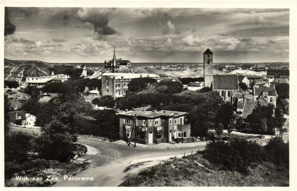 Wijk aan Zee, Panorama - 1953 gelopen, Ophalen of Verzenden, Voor 1920, Gelopen, Noord-Holland