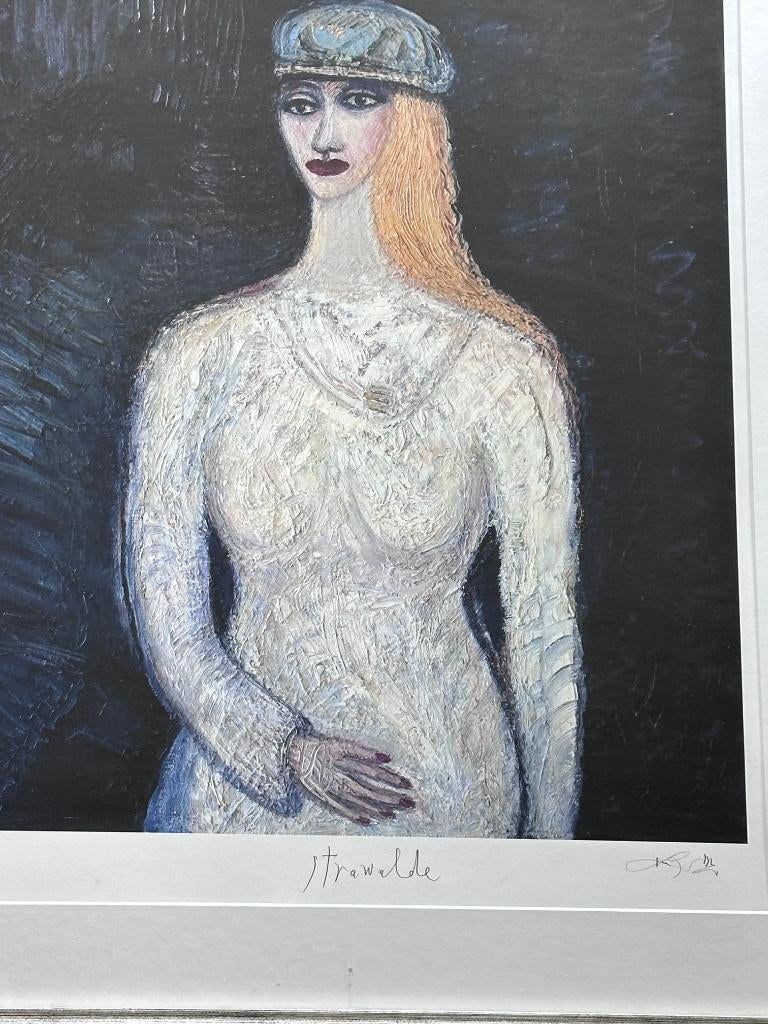 Strawalde giclee, Ophalen
