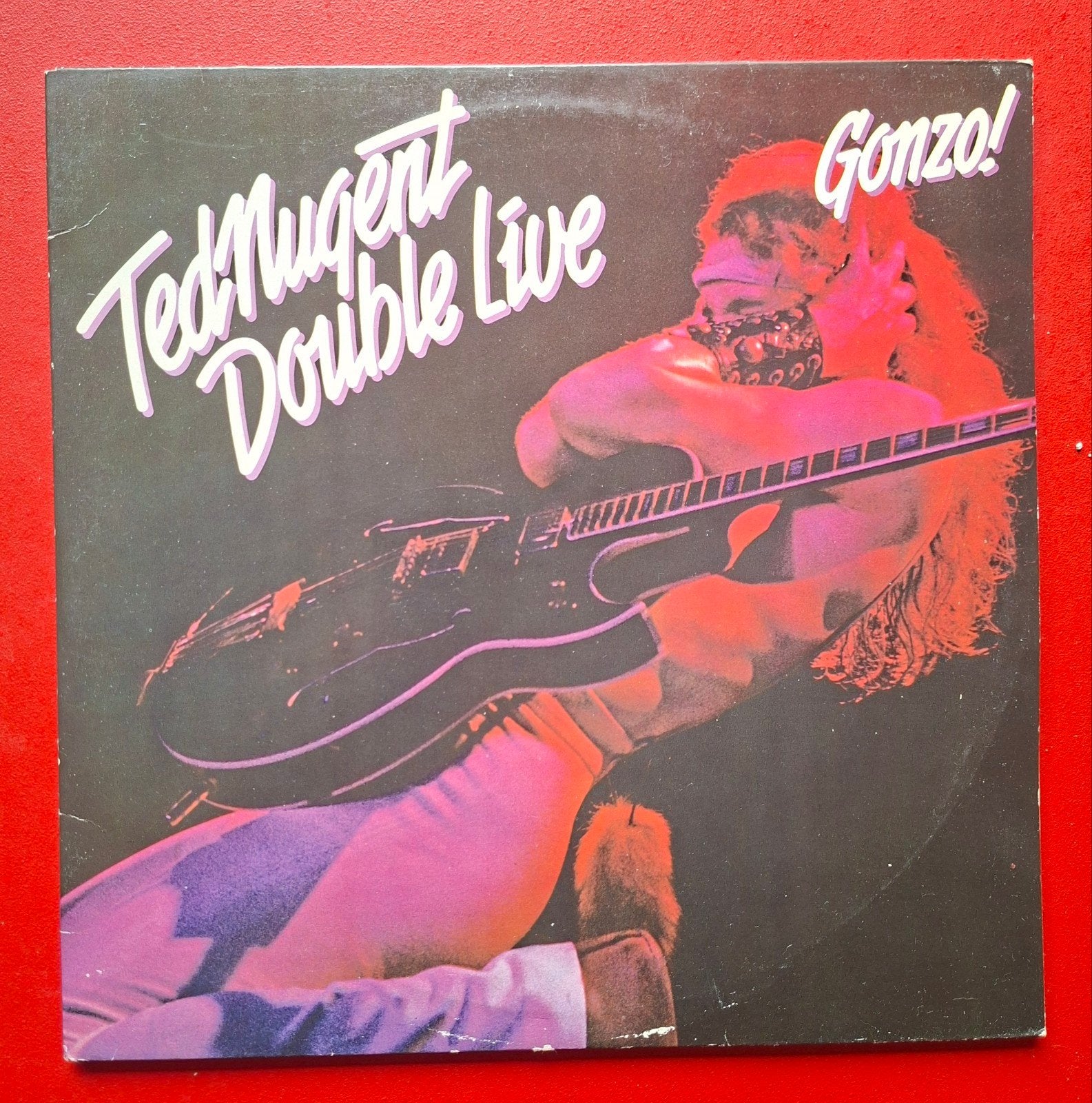 Ted Nugent - Double Live Gonzo! (Dubbel-LP), Cd's en Dvd's, Vinyl | Rock, Gebruikt, Hard Rock, Ophalen of Verzenden, Dubbel-LP