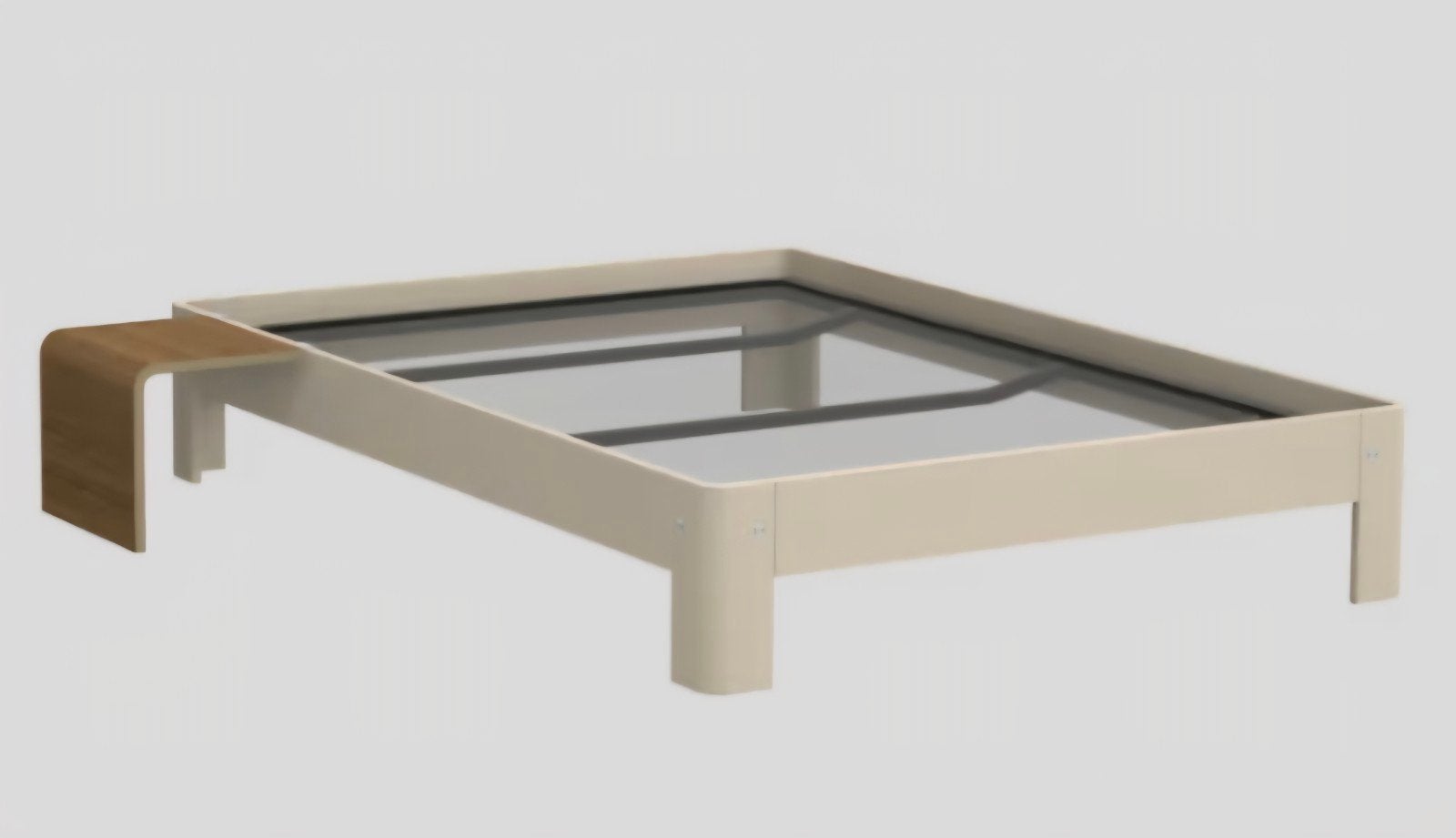 Auping Auronde ledikant, Huis en Inrichting, Ophalen, Gebruikt, 210 cm, Tweepersoons