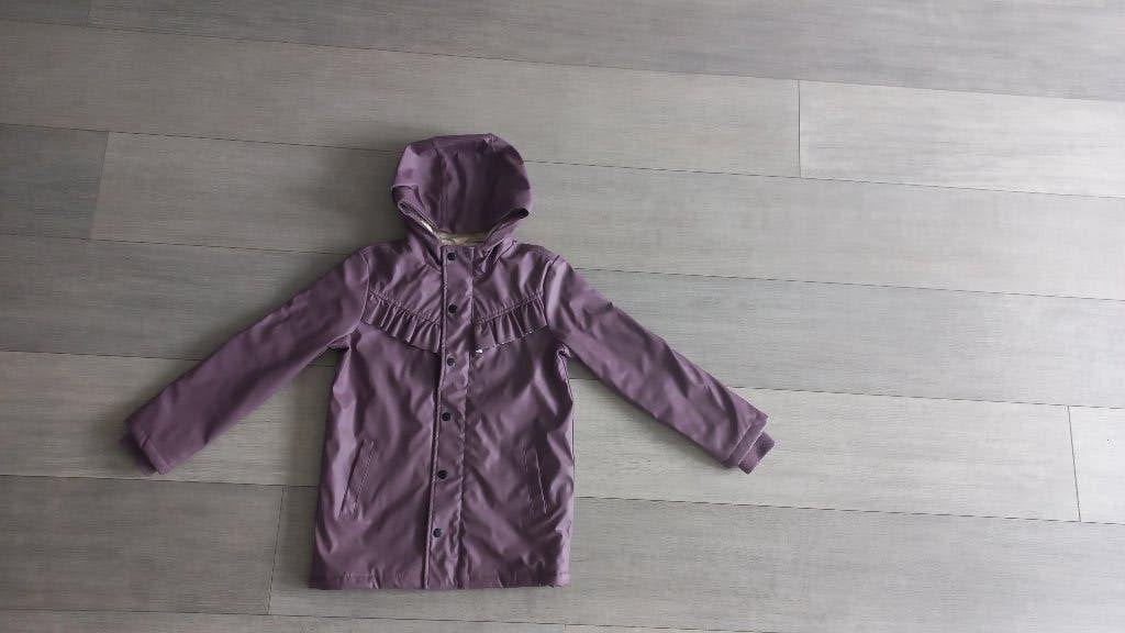 Hema regenjas tussenjas maat 134 140 lila paars, Kinderen en Baby's, Kinderkleding | Maat 134, Gebruikt, Meisje, Ophalen of Verzenden