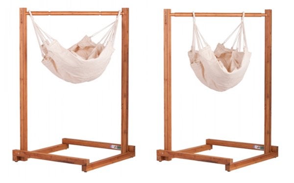 La Siesta Yayita Hangmat Wieg baby, Ophalen, Binnen, Gebruikt, Met standaard