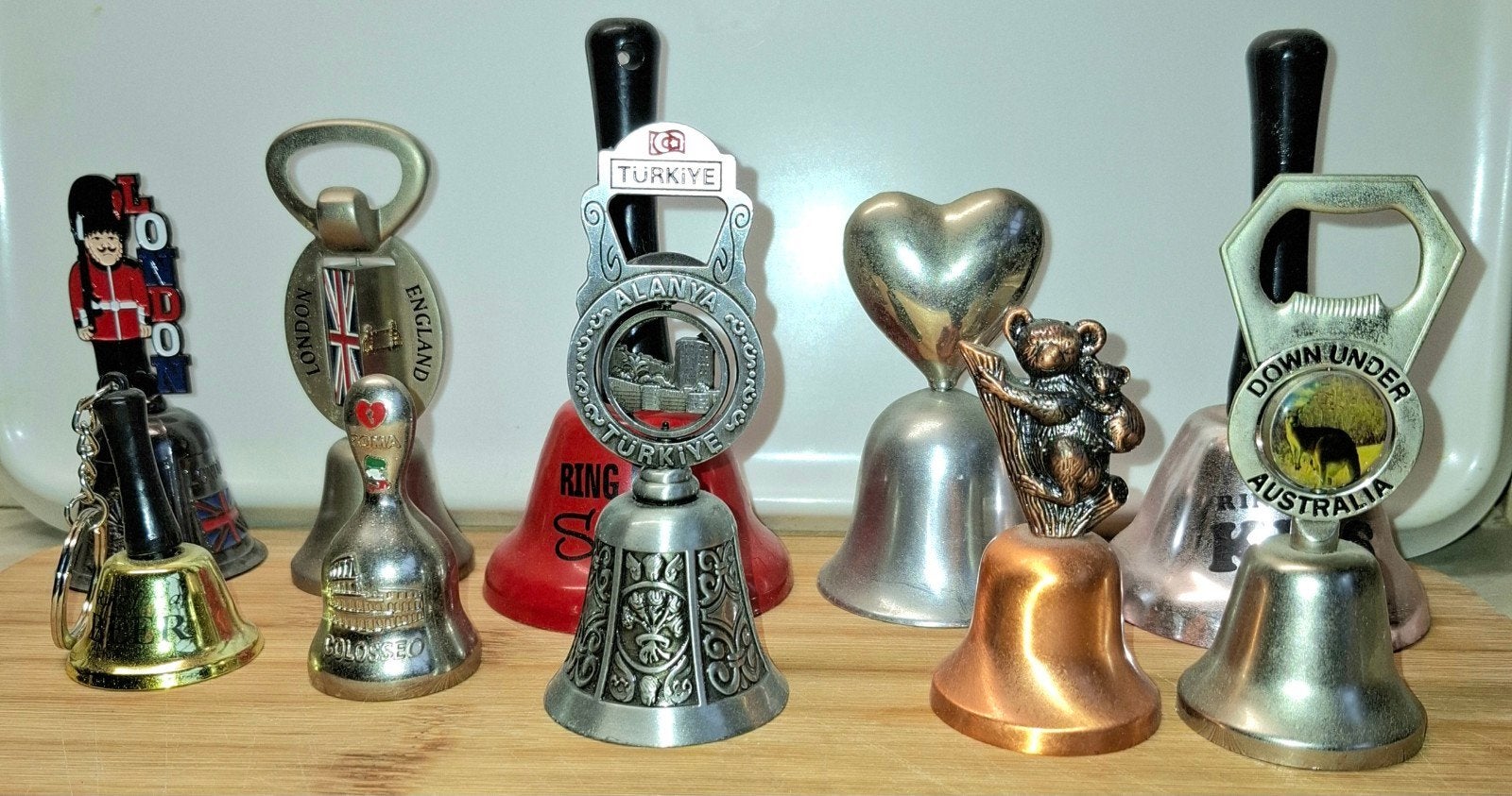 Verzameling Souvenier Bellen, Ophalen of Verzenden, Zo goed als nieuw