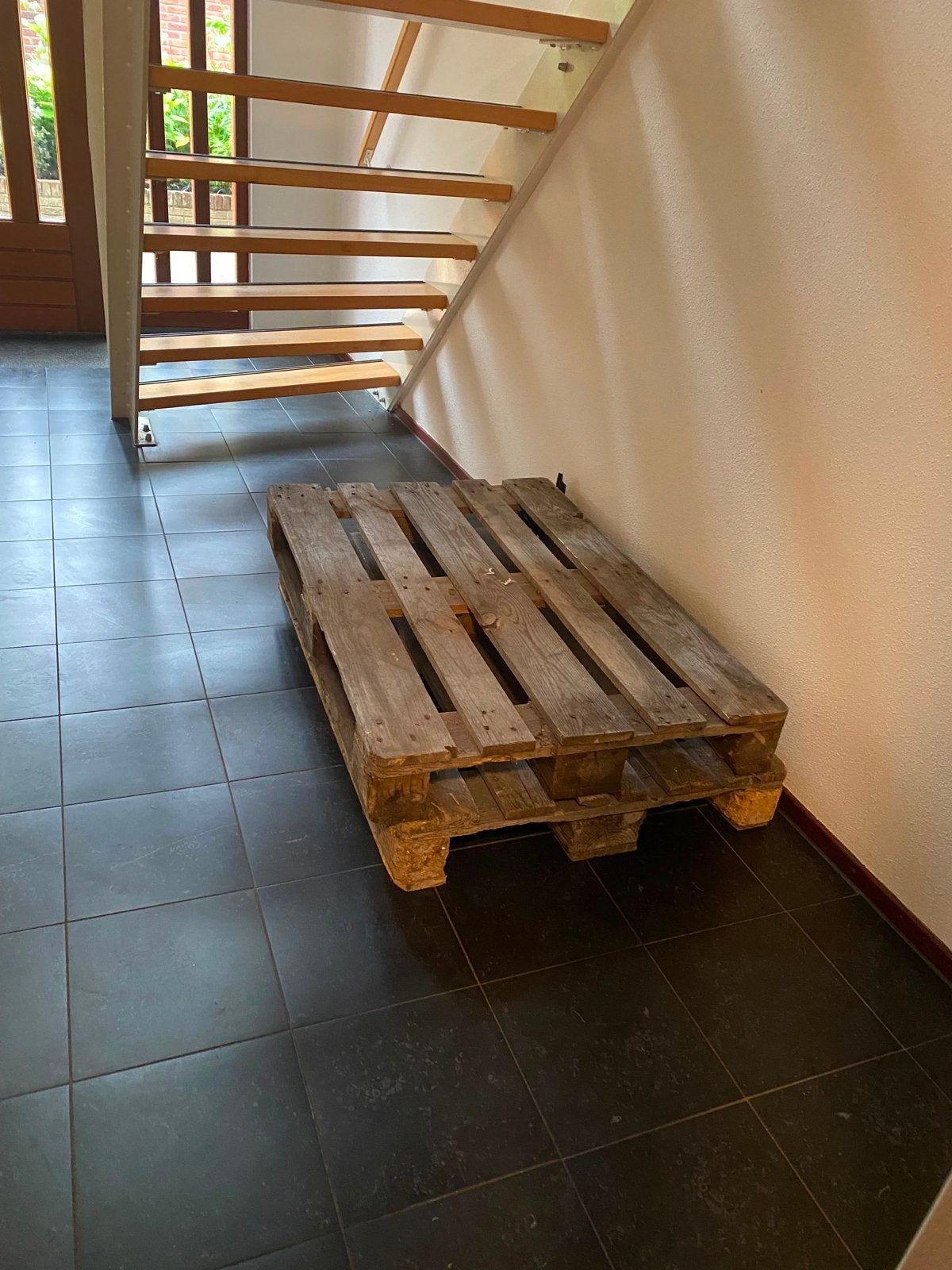 Houten Pallet - Ideaal voor decoratie of meubels, Doe-het-zelf en Verbouw, Hout en Planken, Ophalen, Gebruikt