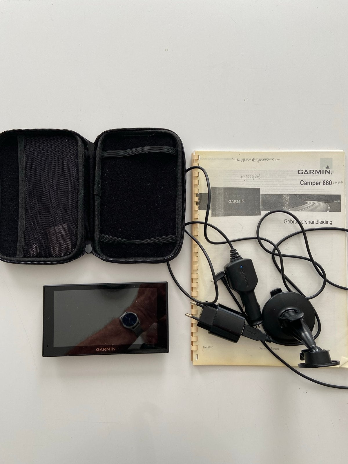 Garmin Camper 660 LMT-D Navigatie - Compleet & Geüpdatet, Ophalen of Verzenden, Gebruikt