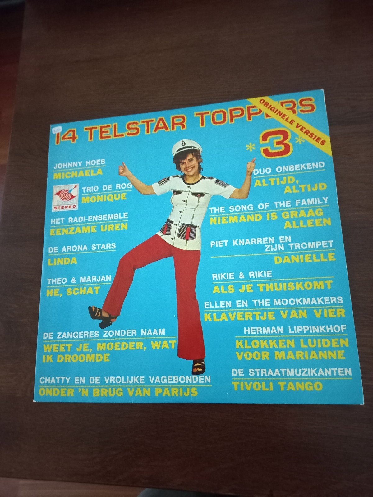 14 Telstar Toppers 3 - Originele Versies LP Vinyl, Cd's en Dvd's, Vinyl | Nederlandstalig, Ophalen of Verzenden, Gebruikt, 12 inch