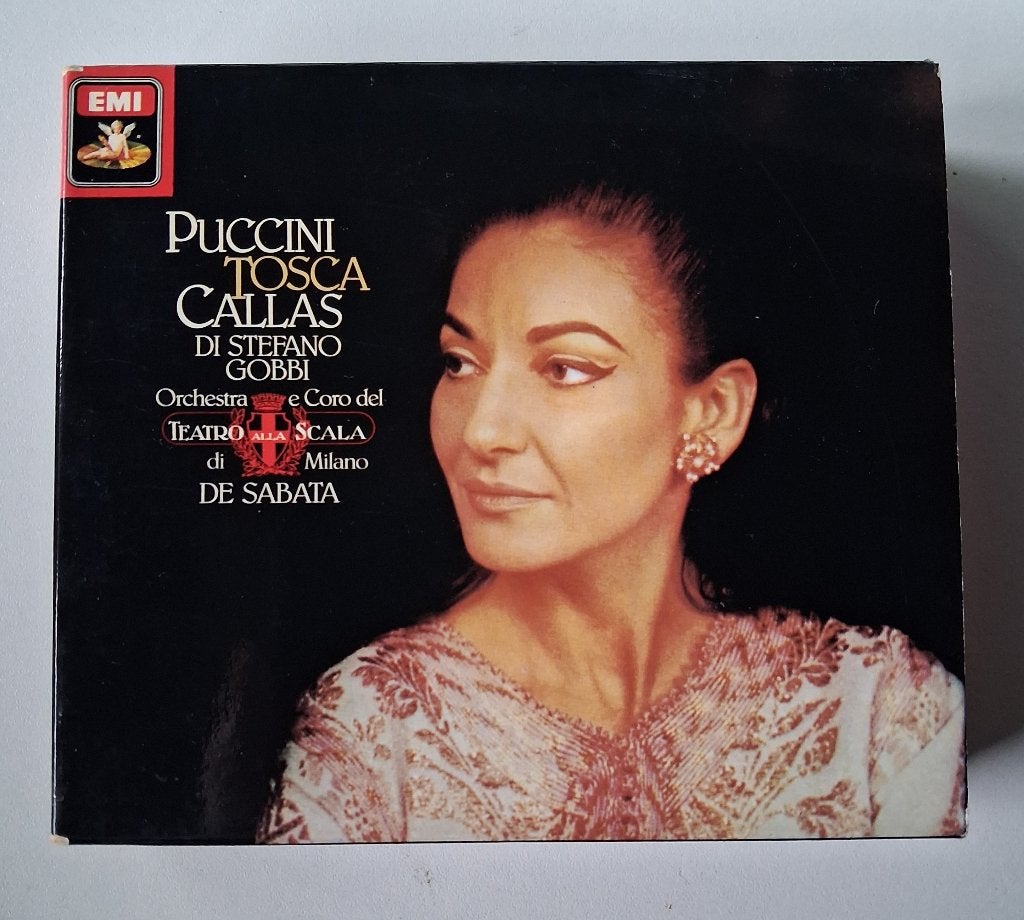 Puccini: opera Tosca – Maria Callas / de Sabata, Met libretto, Opera of Operette, Ophalen of Verzenden, Zo goed als nieuw