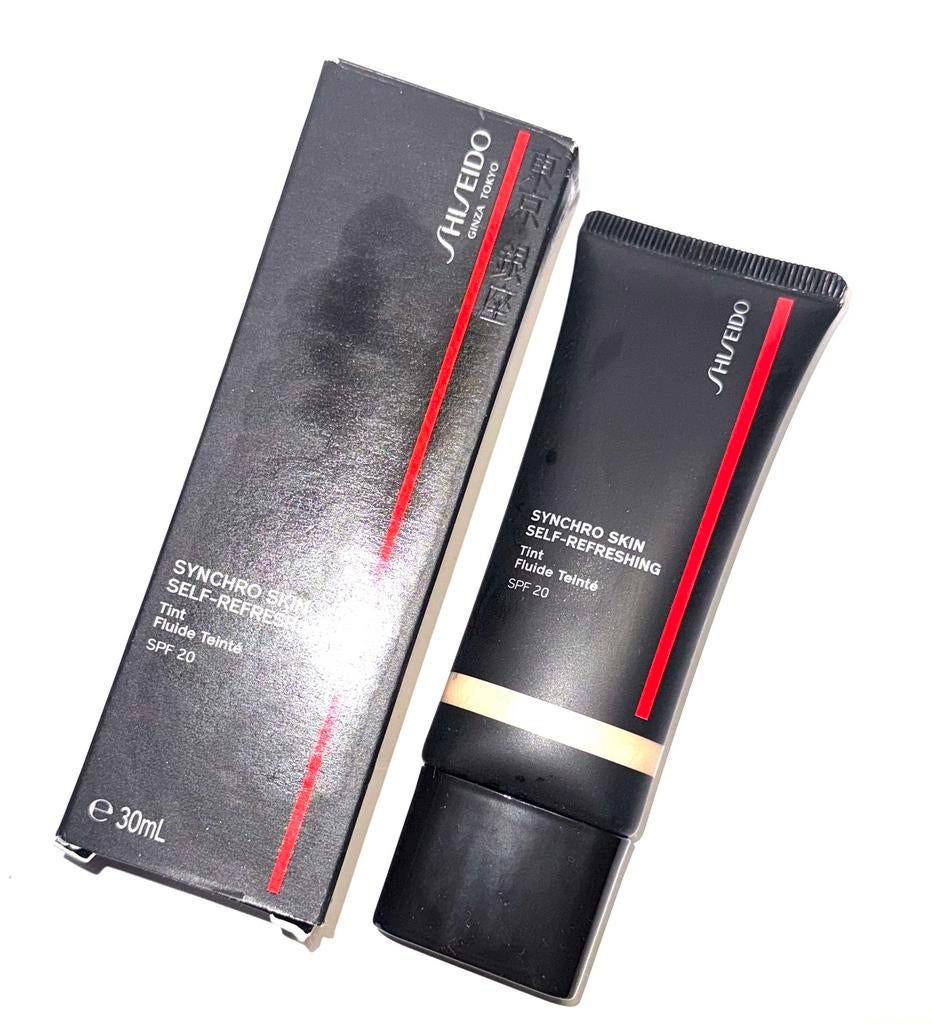 Shiseido synchro skin self refreshing foundation 125 fair, Ophalen of Verzenden, Nieuw, Beige, Gehele gezicht