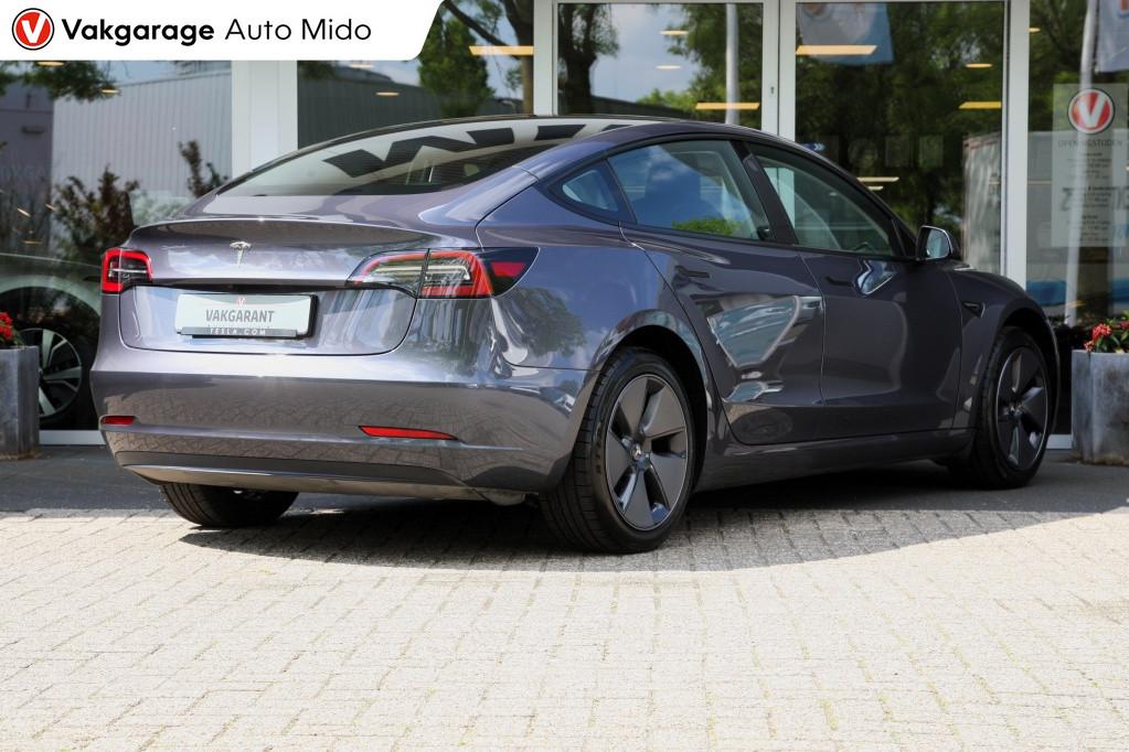 Tesla Model 3 Long Range RWD | BTW auto | 1e eigenaar, 12 maanden, 0 cilinders, Gebruikt, Zwart