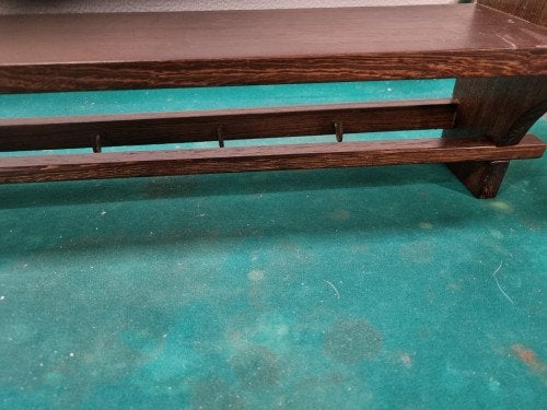 handdoekrek vintage eikenhout vijf haken, Ophalen of Verzenden, 'T Olde Gre-j, Info@toldegrej.nl, Endepoelstraat 20f Didam