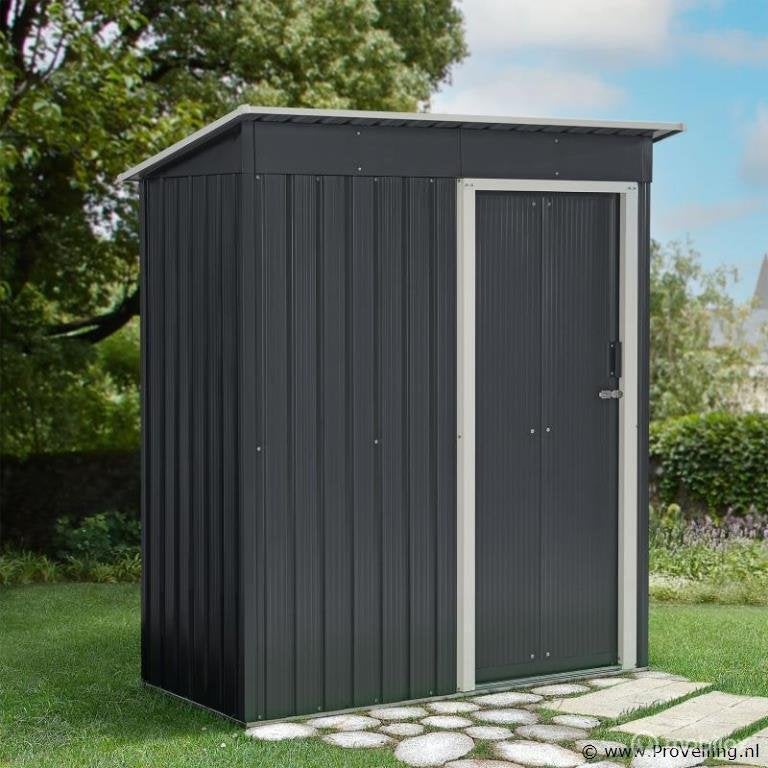 Online Veiling: Metalen Tuinhuis  S met lessenaarsdak, Nieuw