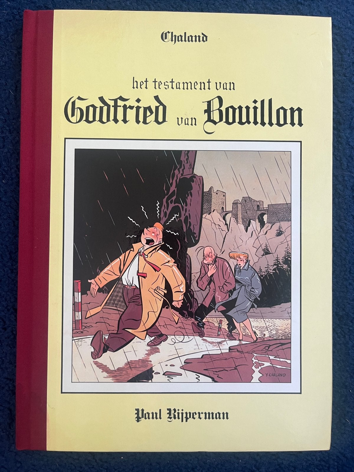 Chaland - het testament van Godfried de Bouillon, Boeken, Stripboeken, Eén stripboek, Ophalen of Verzenden, Gelezen