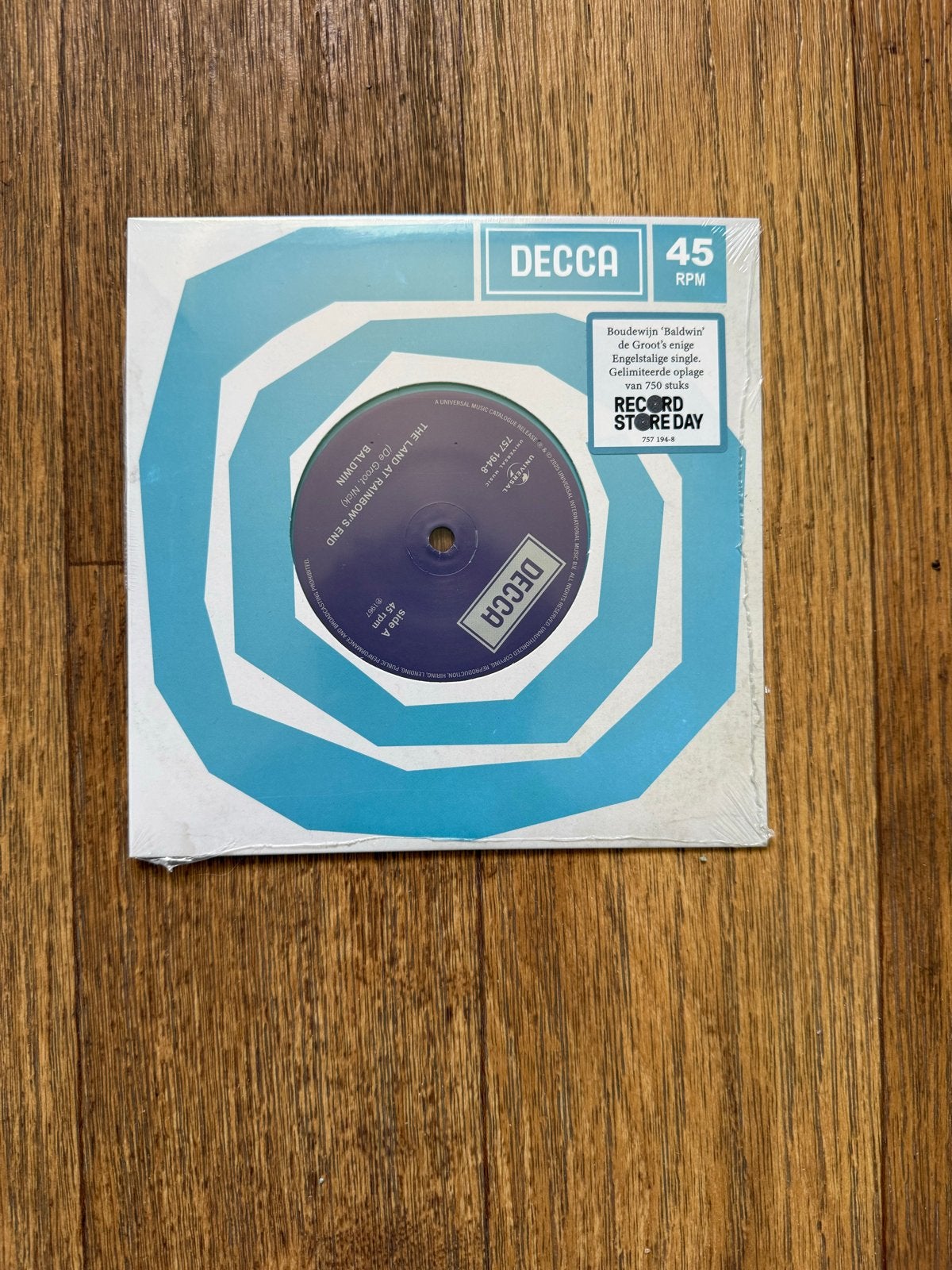 Boudewijn de Groot - The Land at Rainbow's End RSD 2022, Cd's en Dvd's, Vinyl Singles, Ophalen, Geseald, Nieuw in verpakking, Overige typen