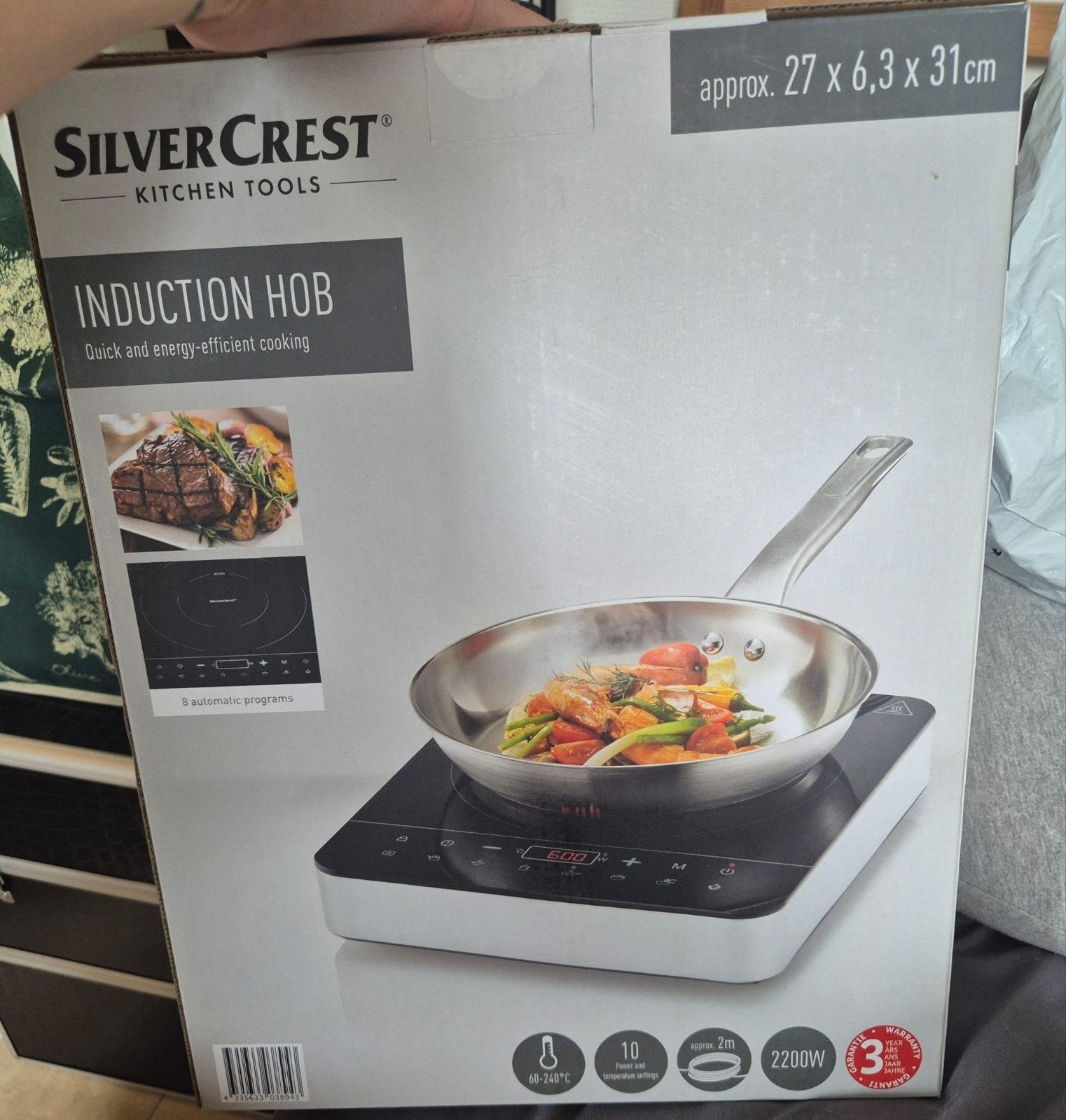 SilverCrest Inductiekookplaat - Nieuwstaat, Ophalen of Verzenden
