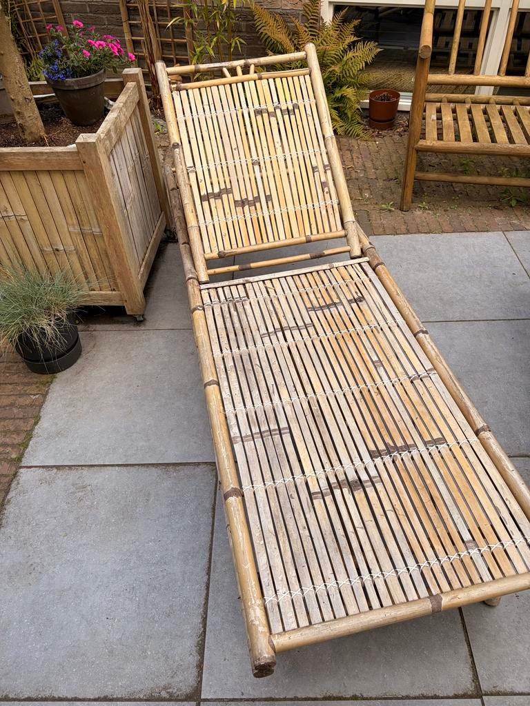bamboo ligbed, Ophalen