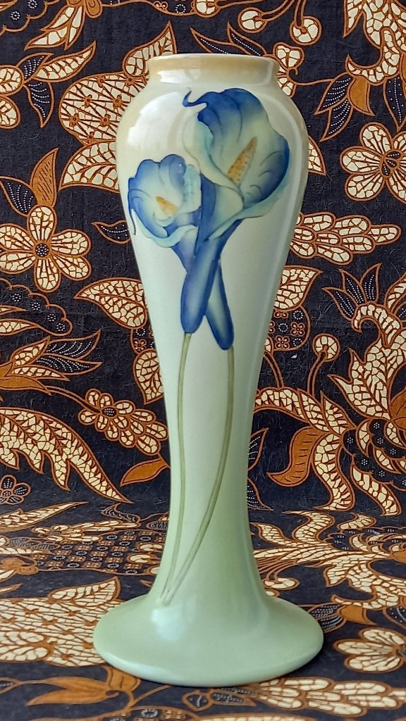 Mooie vintage porseleinen vaas uit Engeland van Past Times., Antiek en Kunst, Ophalen of Verzenden
