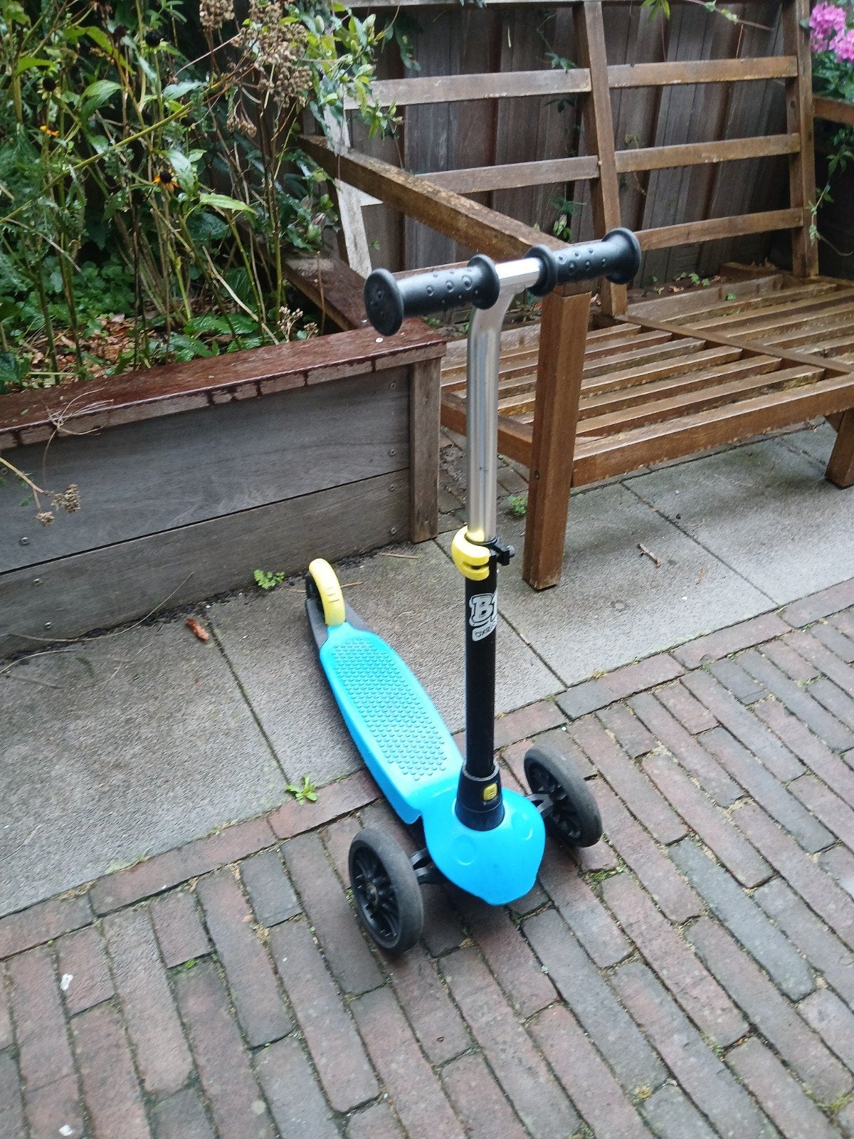 Oxelo B1 Kinderstep - Blauw, 3 wielen, Ophalen, Gebruikt, Gewone step, Oxelo