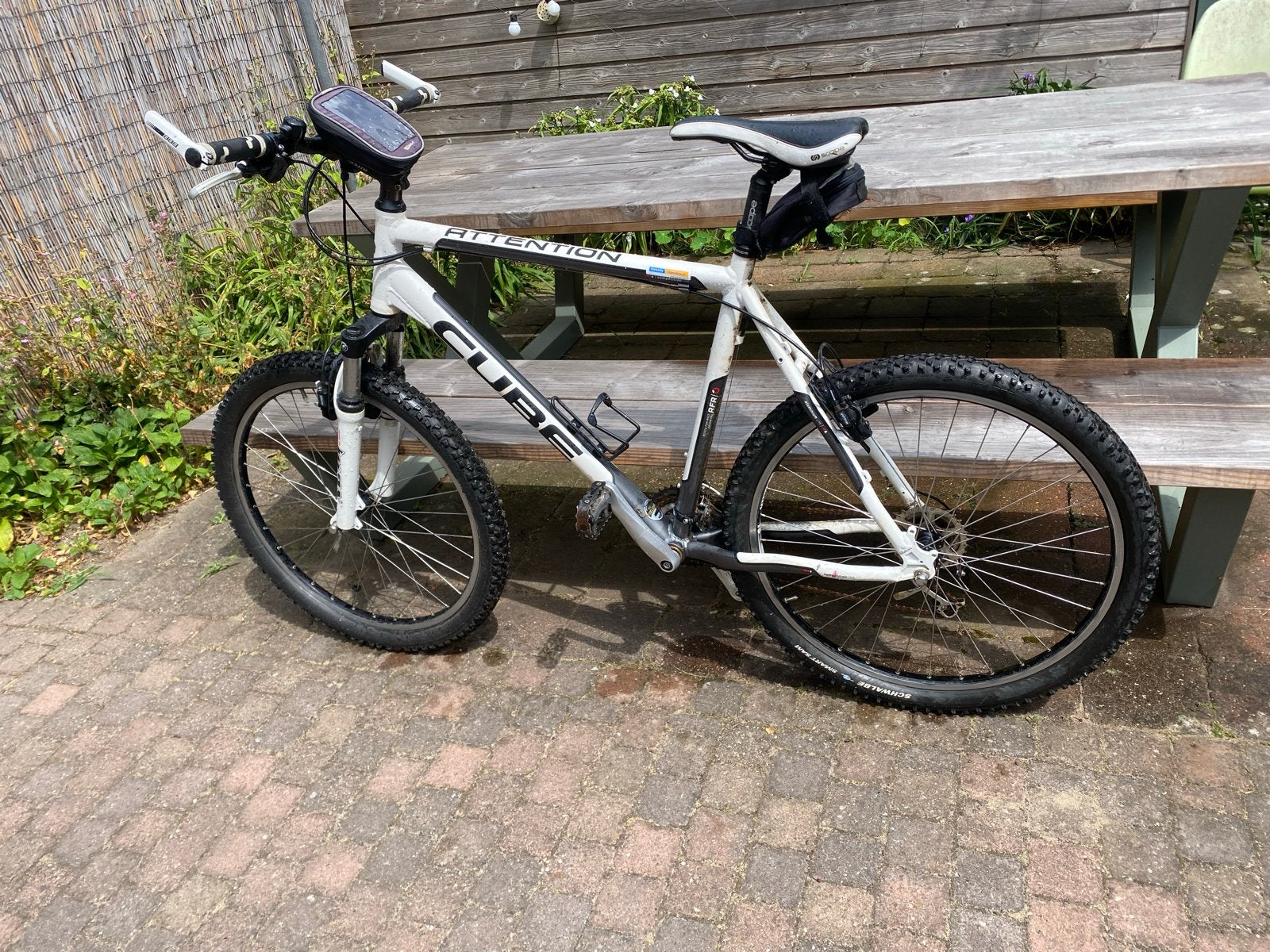 Cube Attention Mountainbike - Wit, Gebruikt, Fietsen en Brommers, Fietsen | Mountainbikes en ATB, Gebruikt, Heren, Overige merken