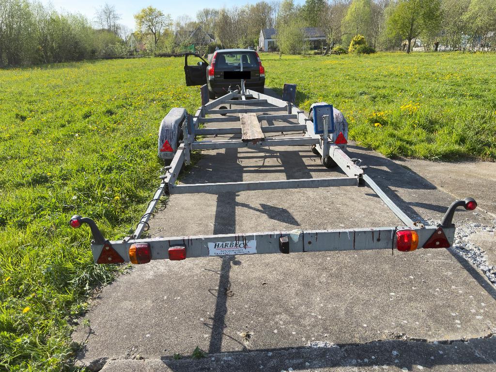 Boottrailer, Watersport en Boten, Boottrailers, Ophalen, Gebruikt, 1500 tot 3000 kg, Sloepentrailer