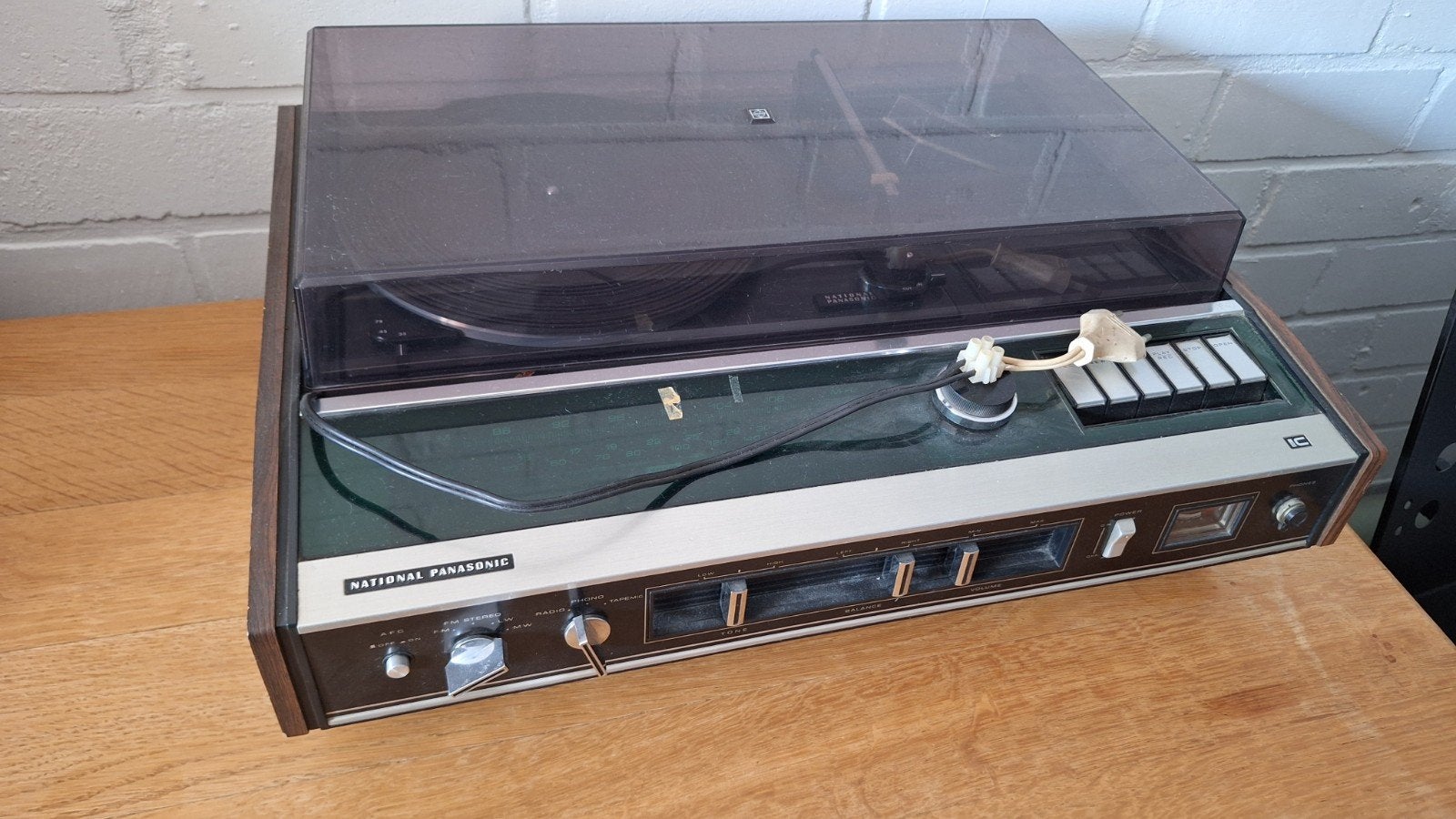 National Panasonic Platenspeler - Staat Onbekend, Audio, Tv en Foto, Ophalen of Verzenden, Gebruikt, Platenspeler, Overige merken