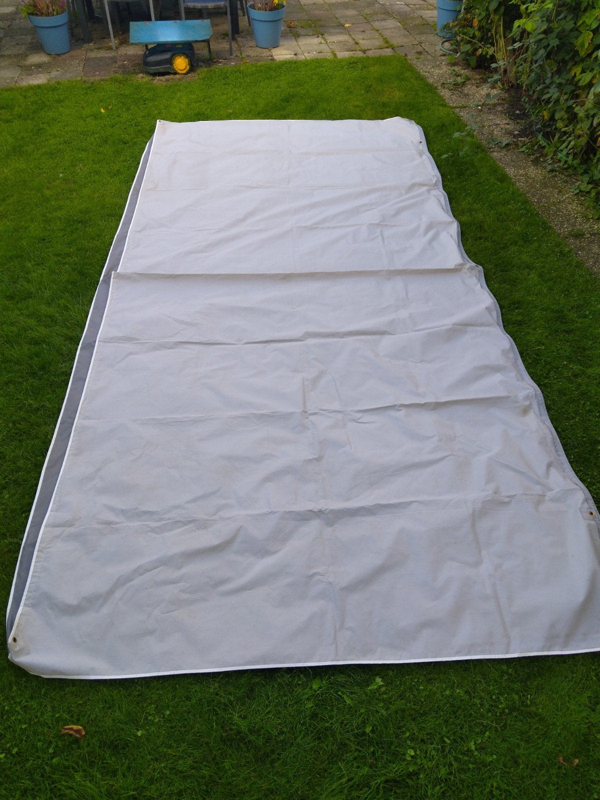 Luifel met pees - 444x200cm - Zeer goede staat, Ophalen of Verzenden, Gebruikt